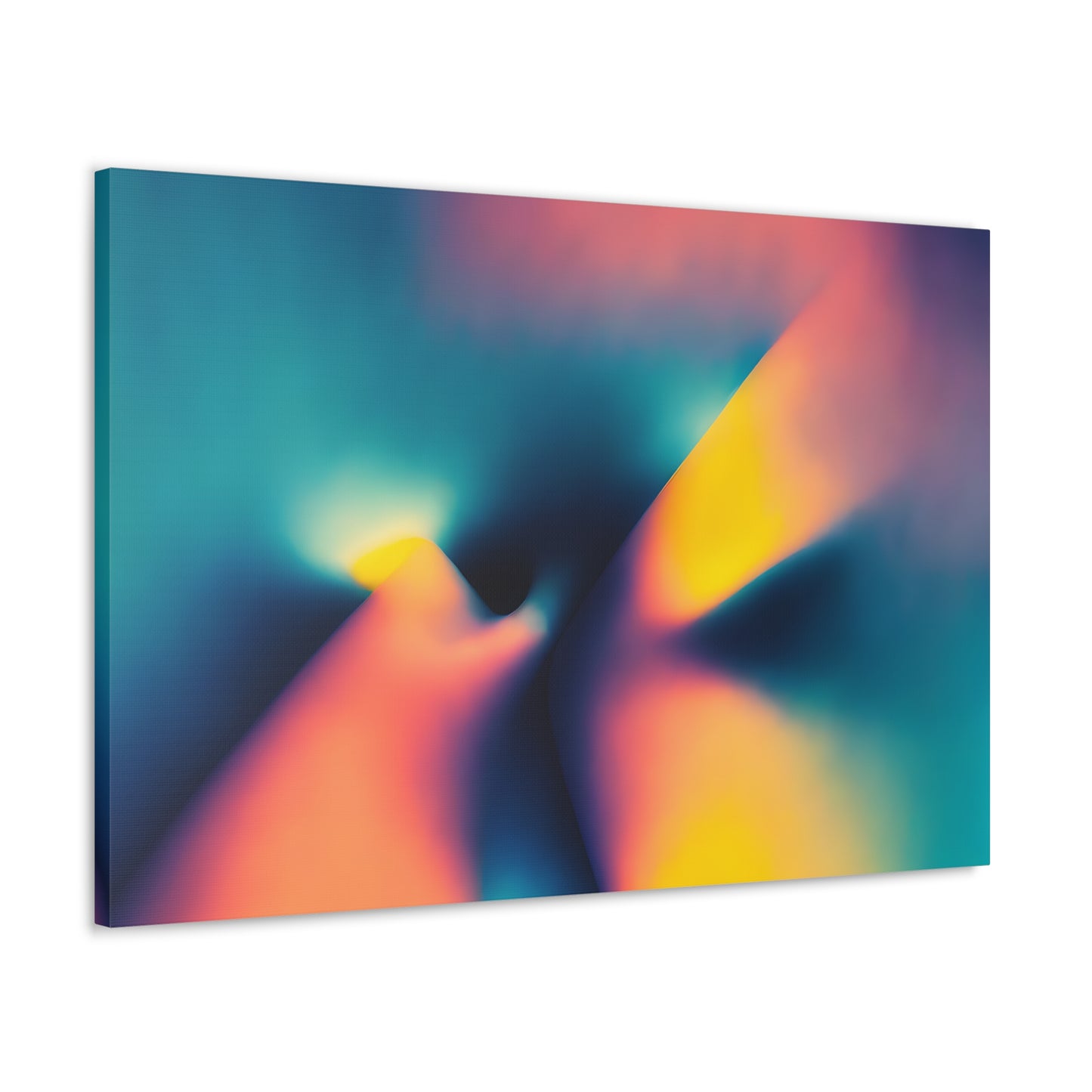 Vivid Whirlpool: Abstract Colors Wall Décor