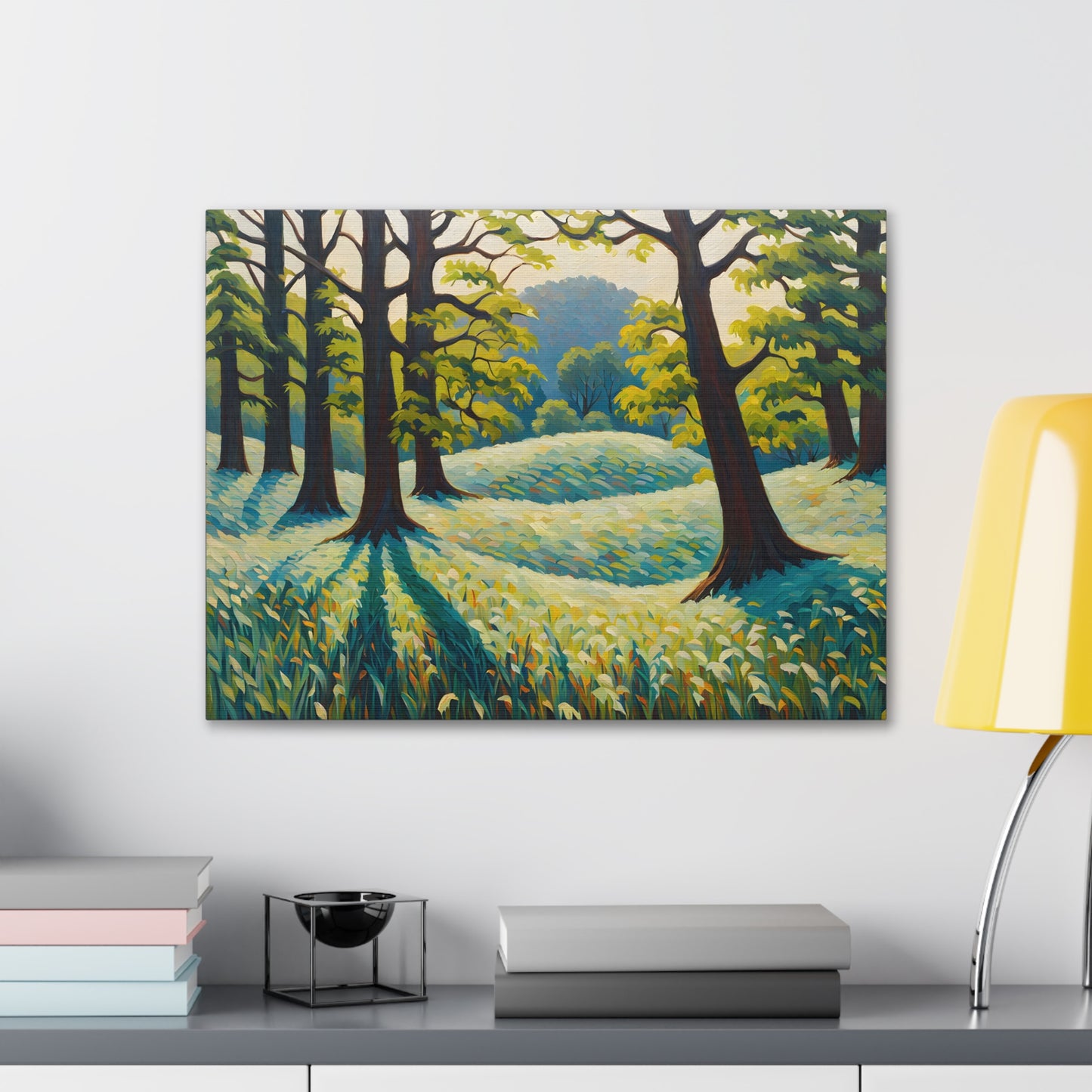 Forest Sanctuary: Classic Oil Painting Wall Décor