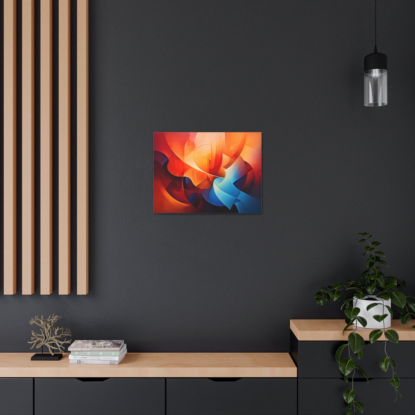 Vibrant Vibes: Abstract Wall Décor