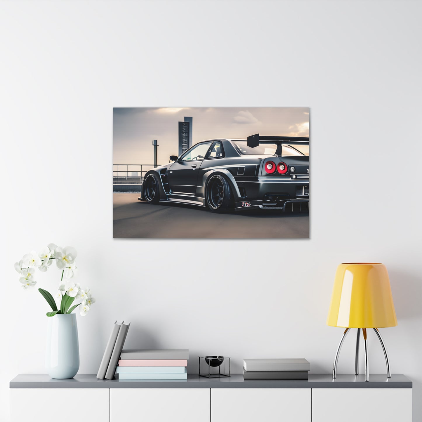 Skyline Symphony: Famous Auto Wall Décor