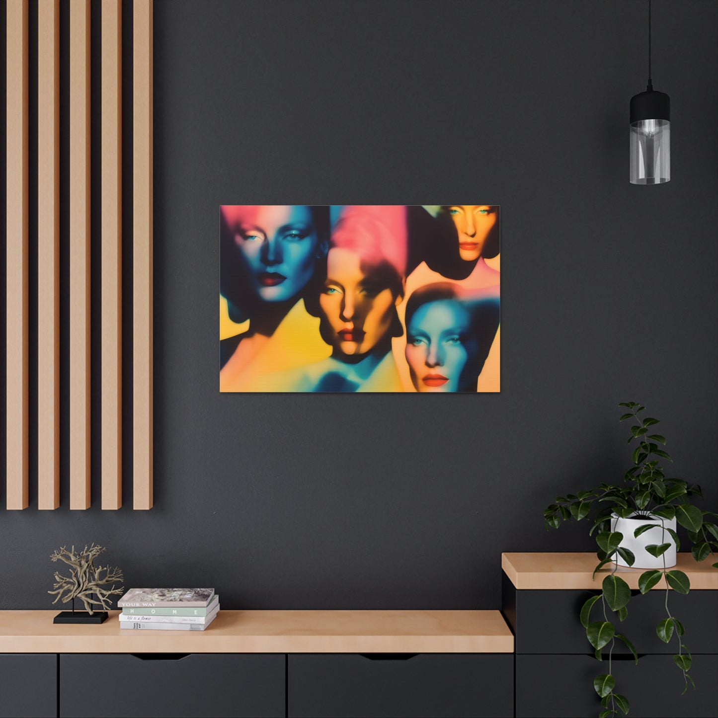 Vivid Expressionism: Iconic Wall Décor