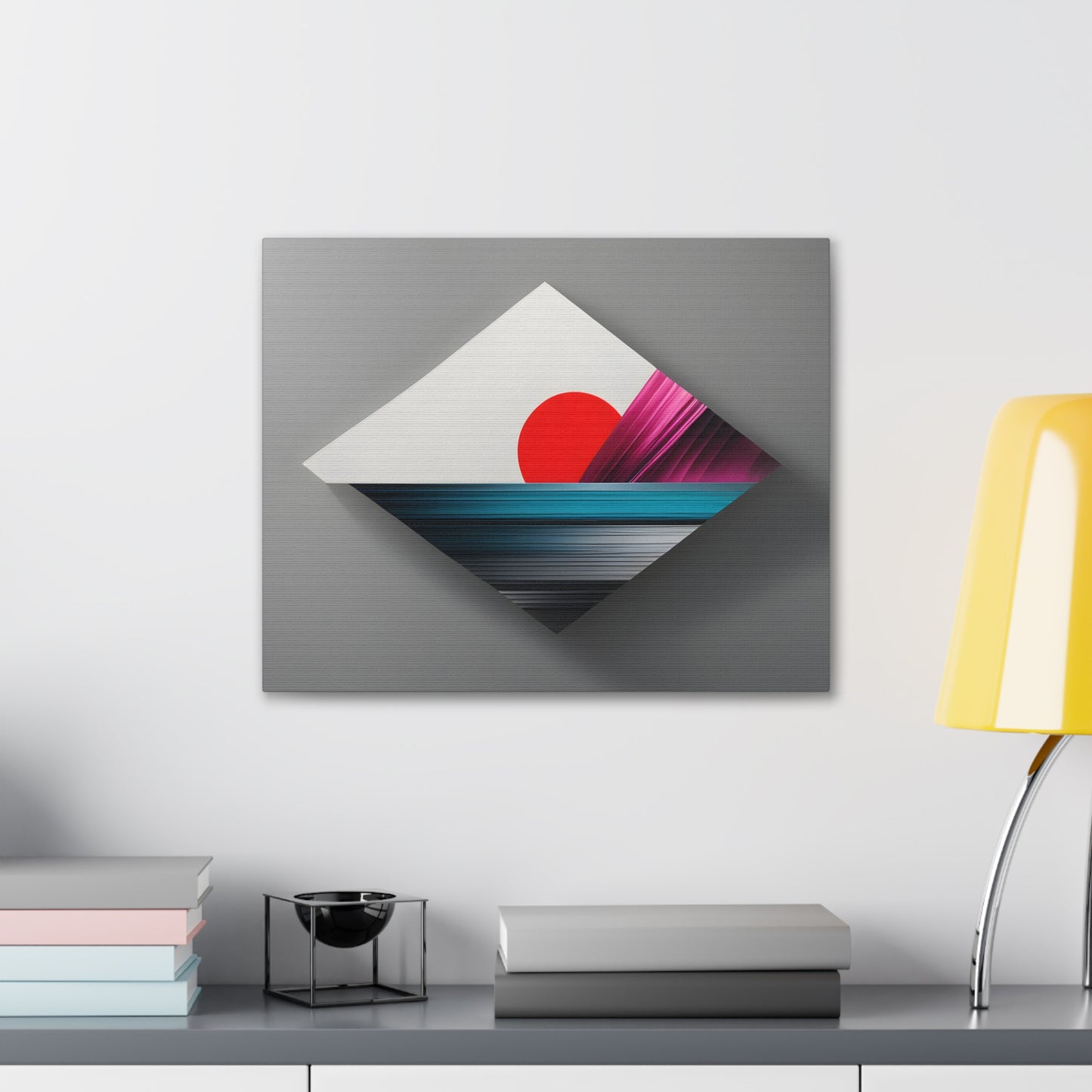 Prismatic Echoes: Abstract Wall Décor