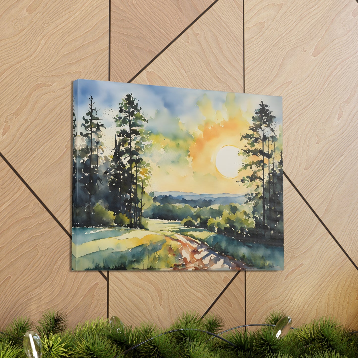 Woodland Trail: Watercolor Wall Décor