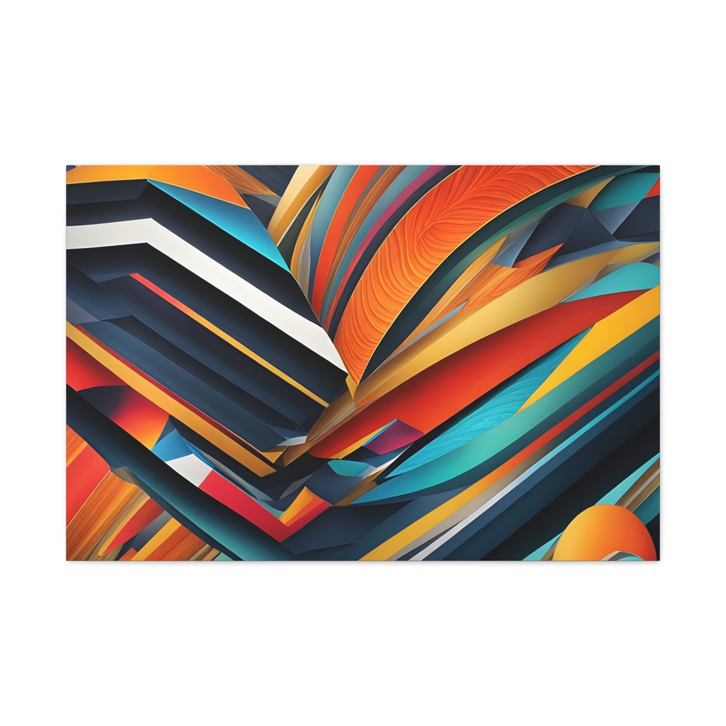 Iridescent Symphony: Abstract Wall Décor