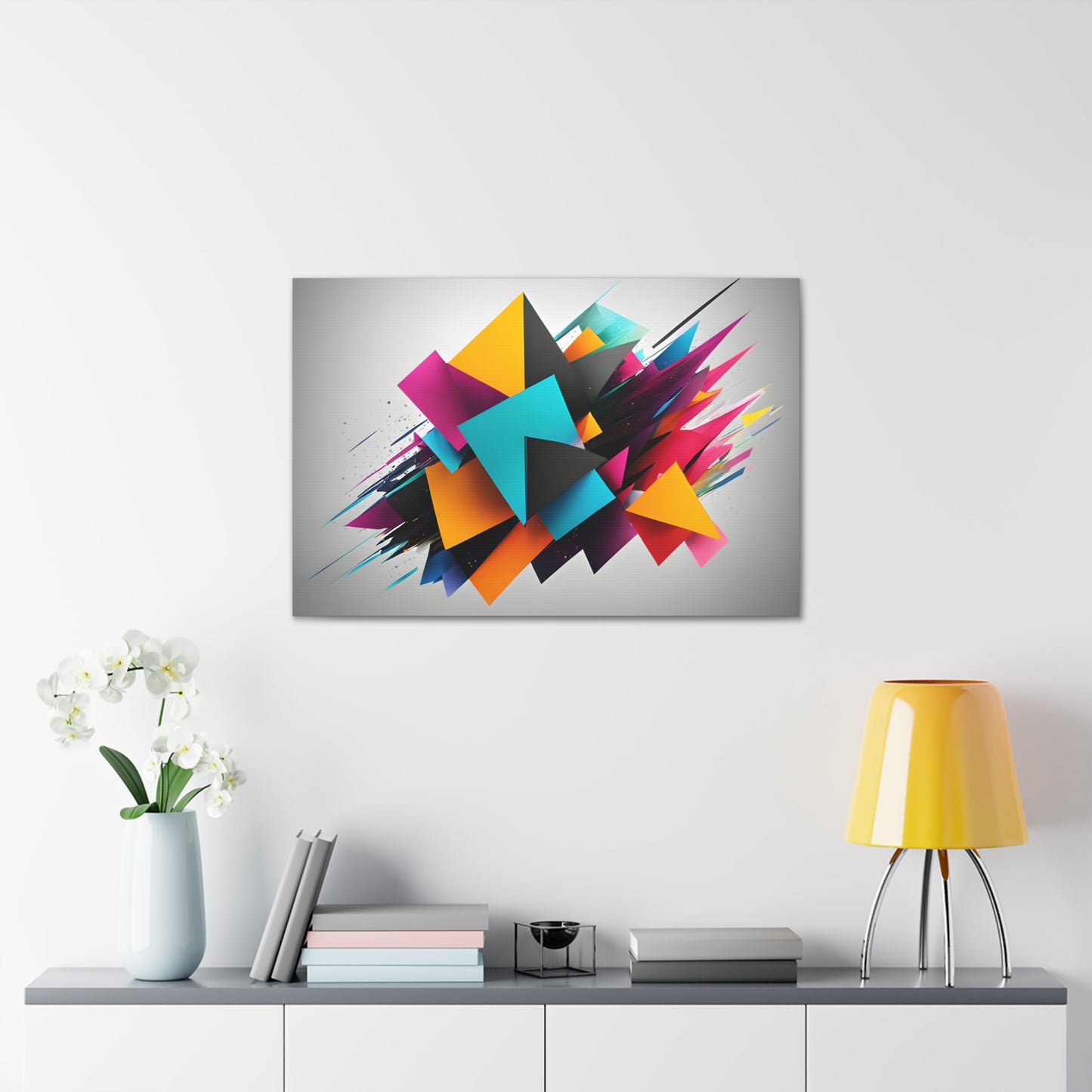 Dreamer's Echo: Abstract Wall Décor