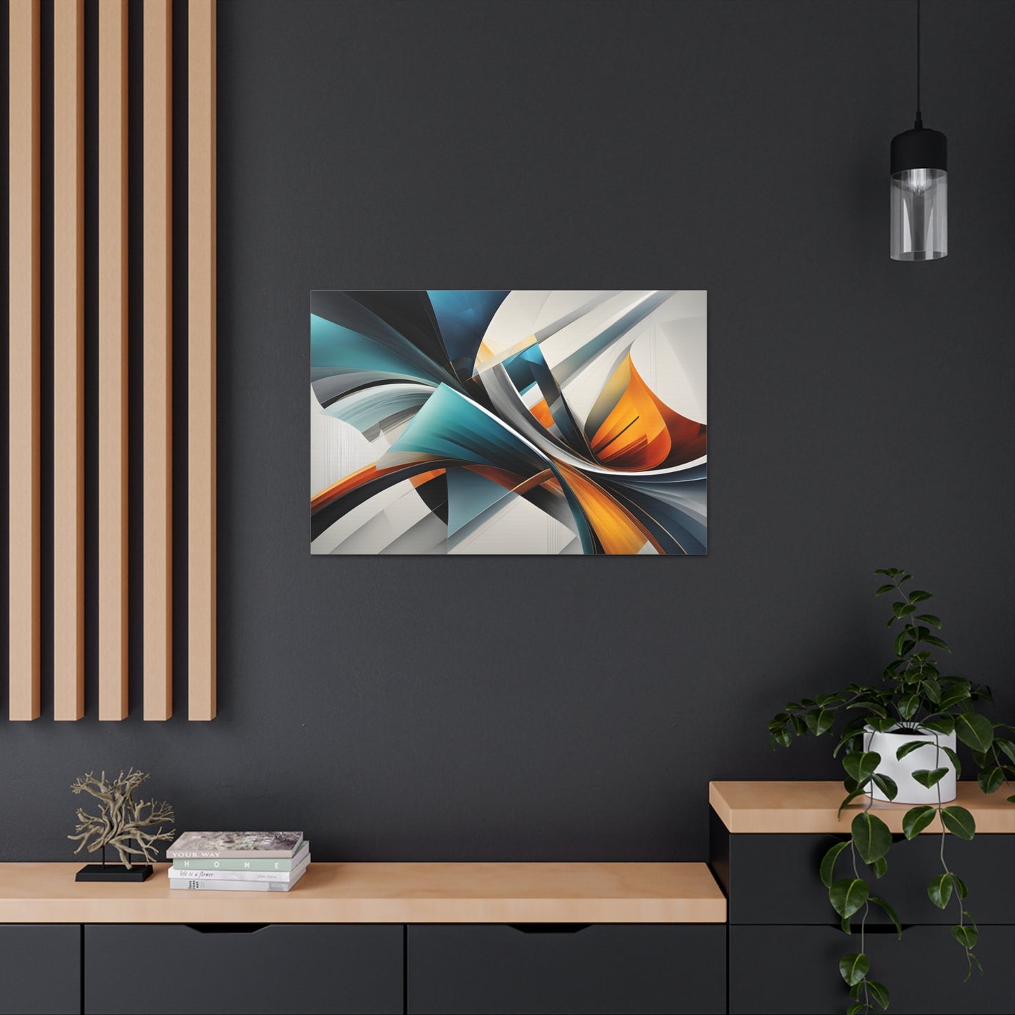 Dance of Shadows: Abstract Wall Décor