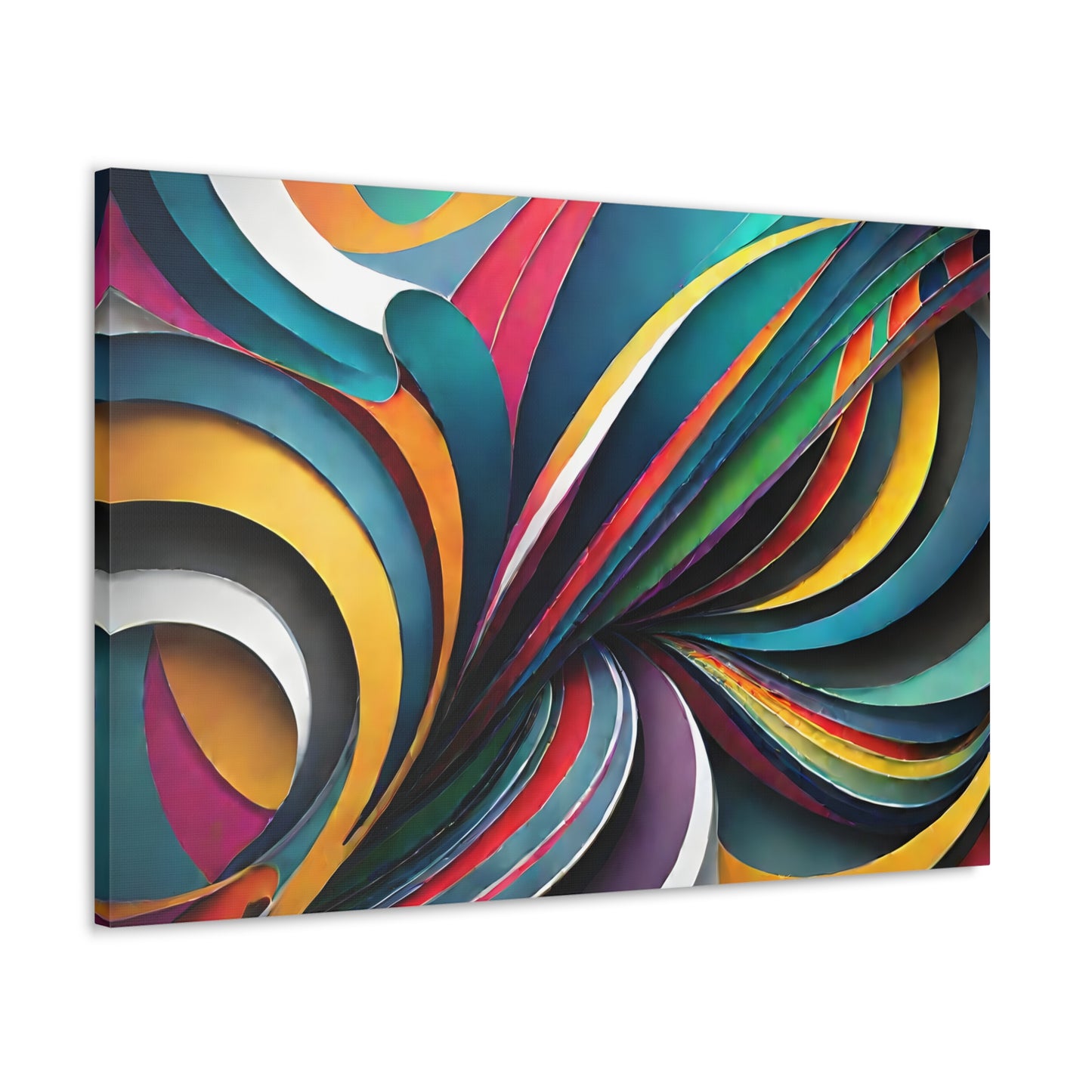 Mystical Cascade: Abstract Wall Décor