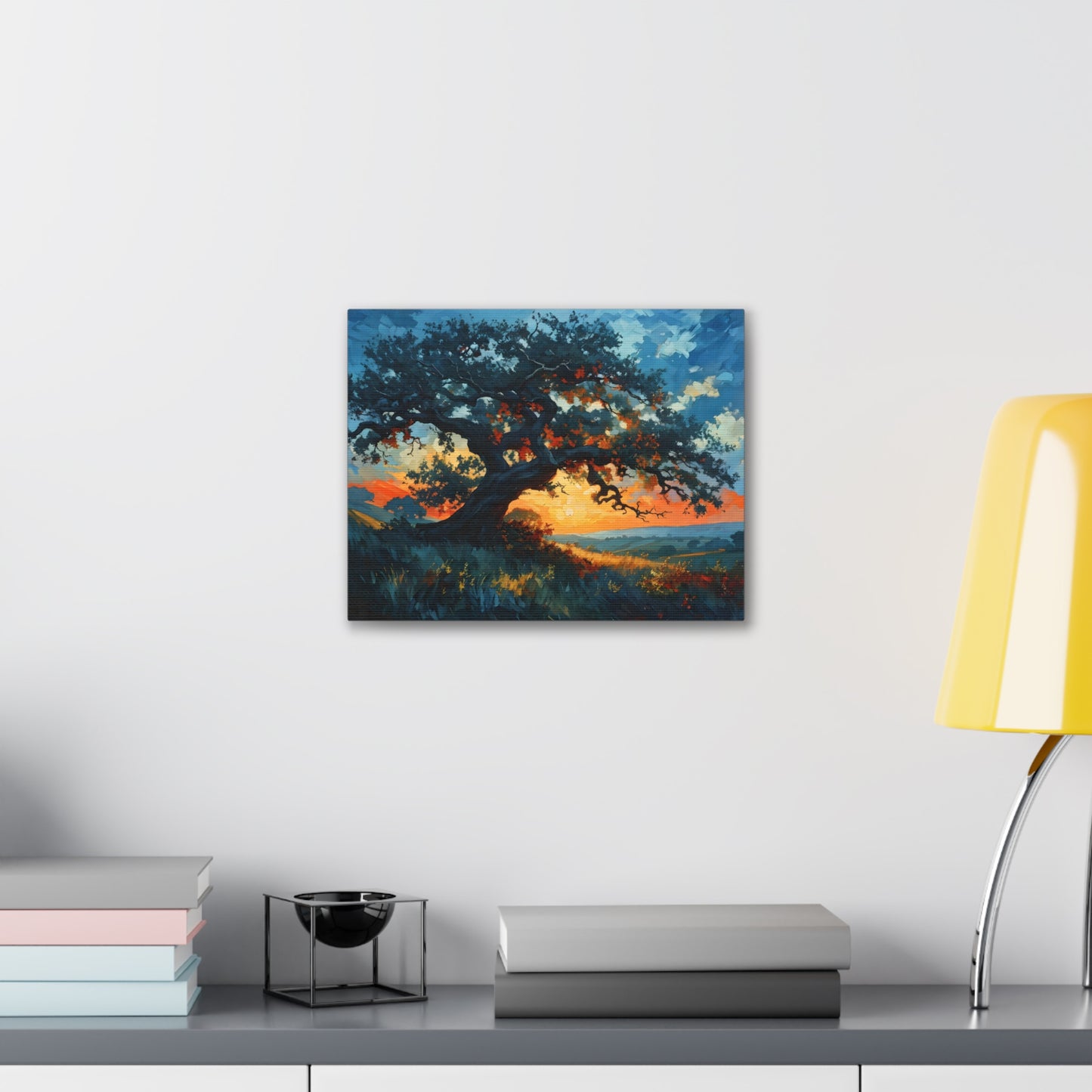 Enchanted Horizon: Classic Oil Painting Wall Décor