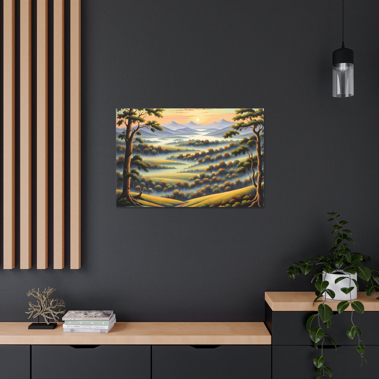 Enchanted Forest: Classic Oil Painting Wall Décor