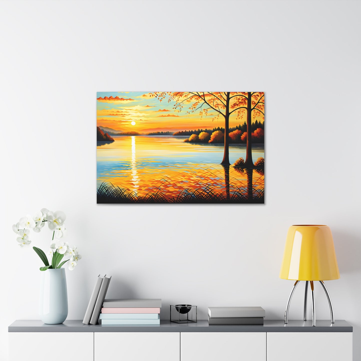 Summer’s Solace: Classic Oil Painting Wall Décor