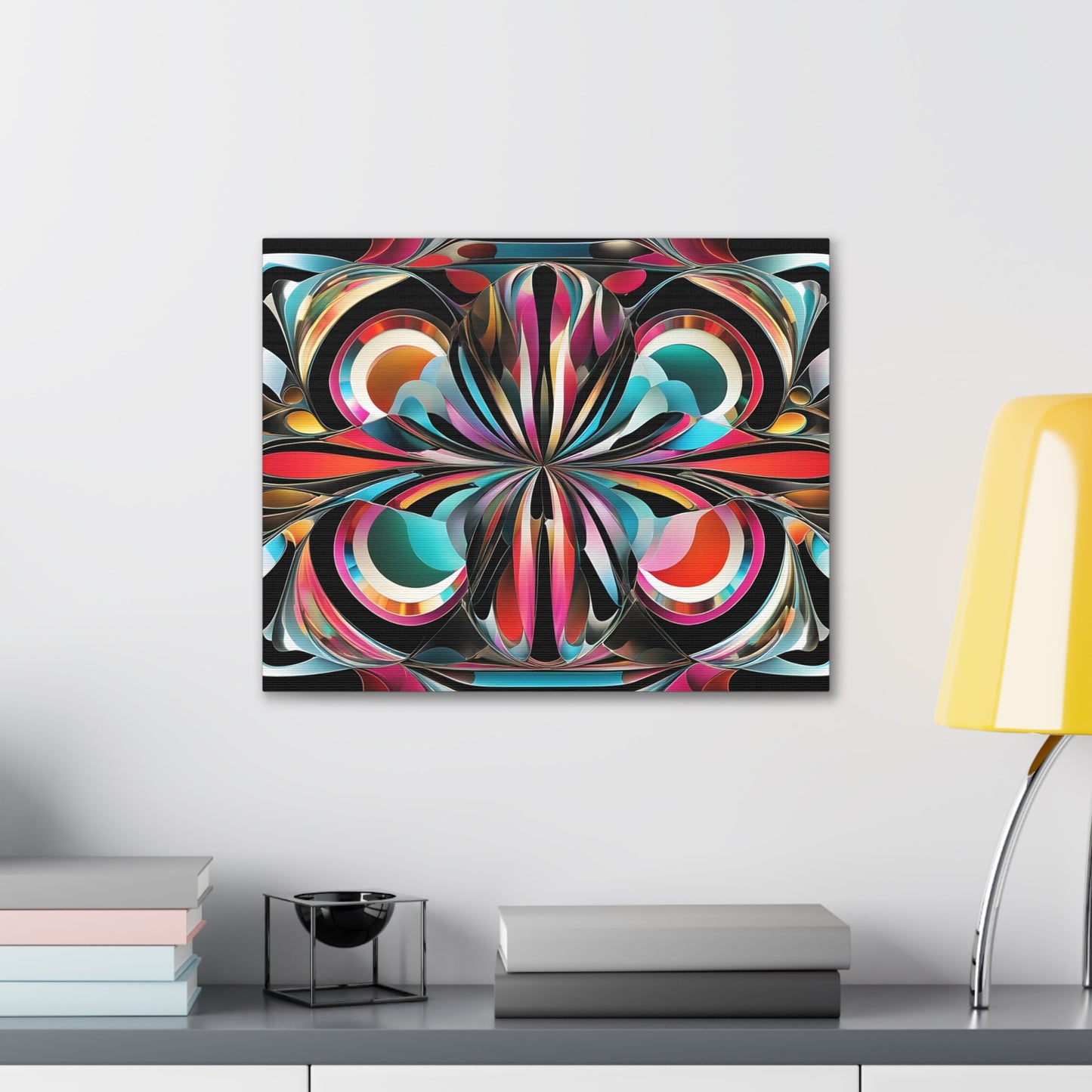 Prismatic Reflections: Abstract Wall Décor