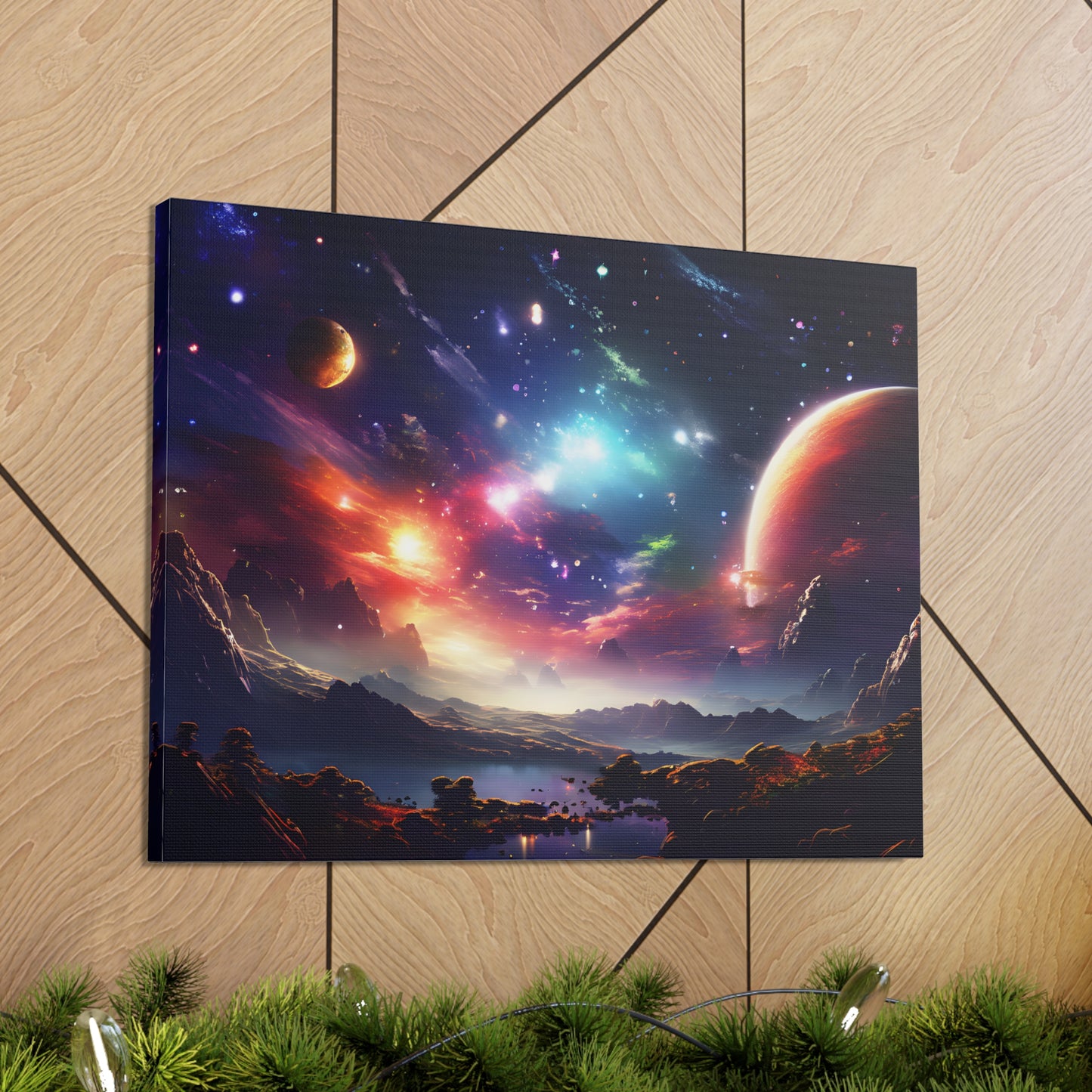 Galactic Gateway: Space Wall Décor