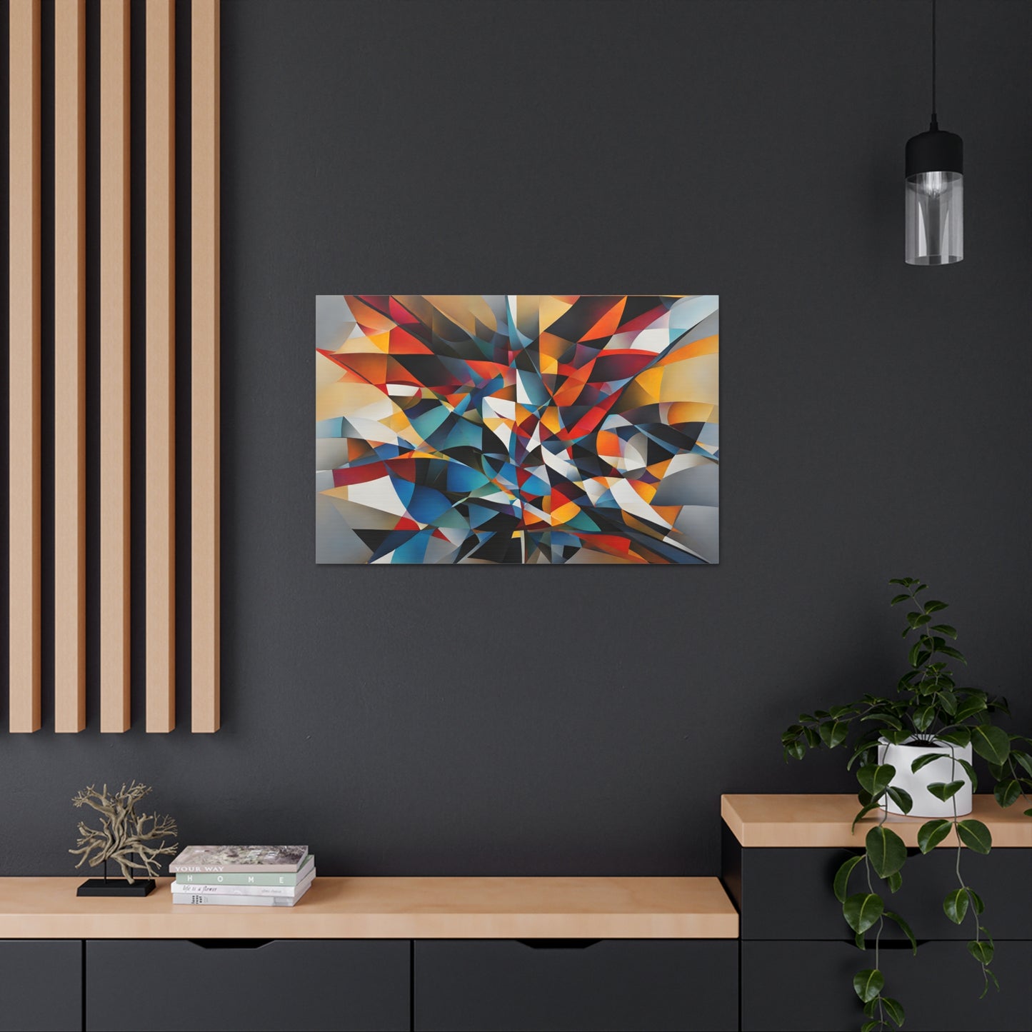 Illumined Dreams: Abstract Wall Décor