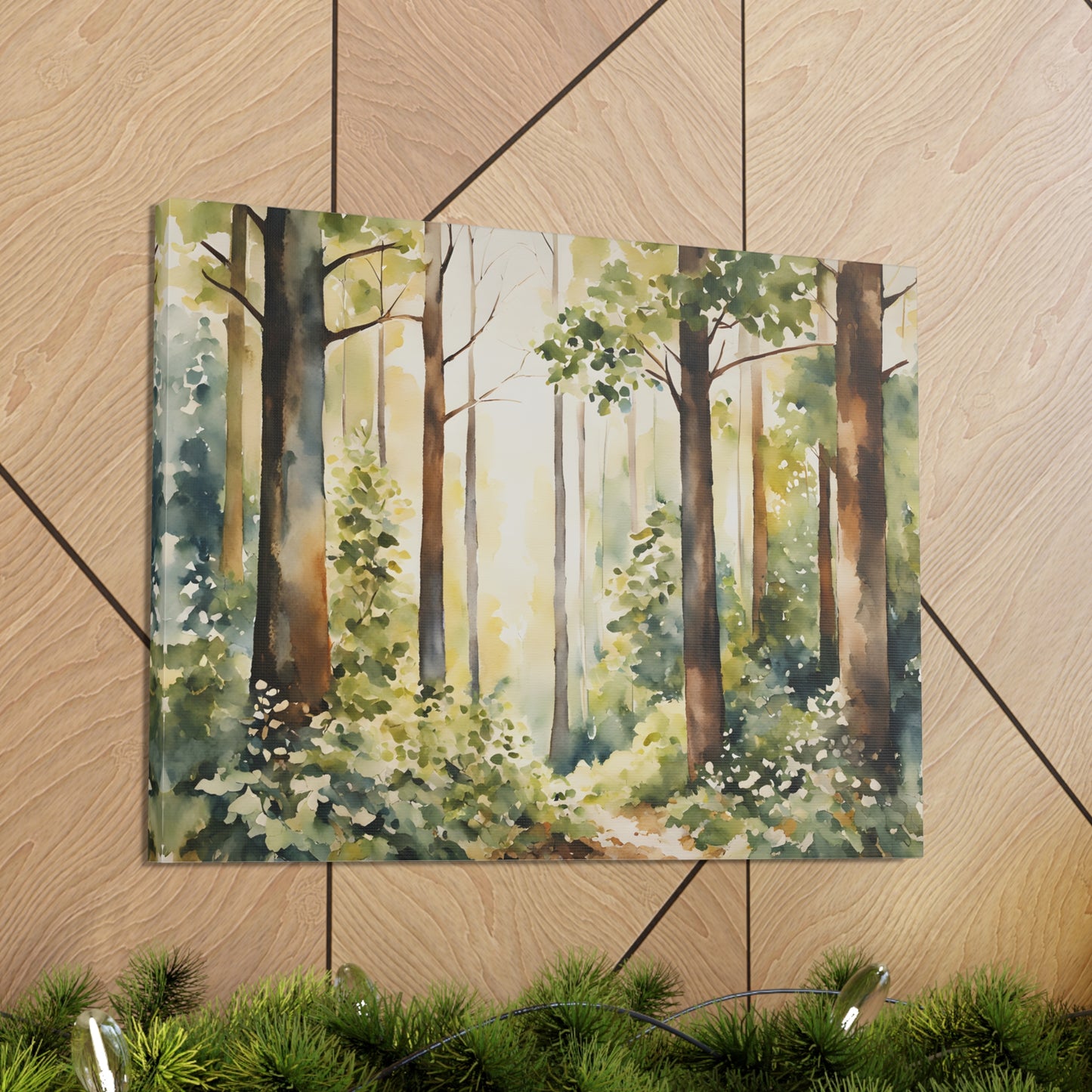 Enchanted Woodlands: Watercolor Wall Décor