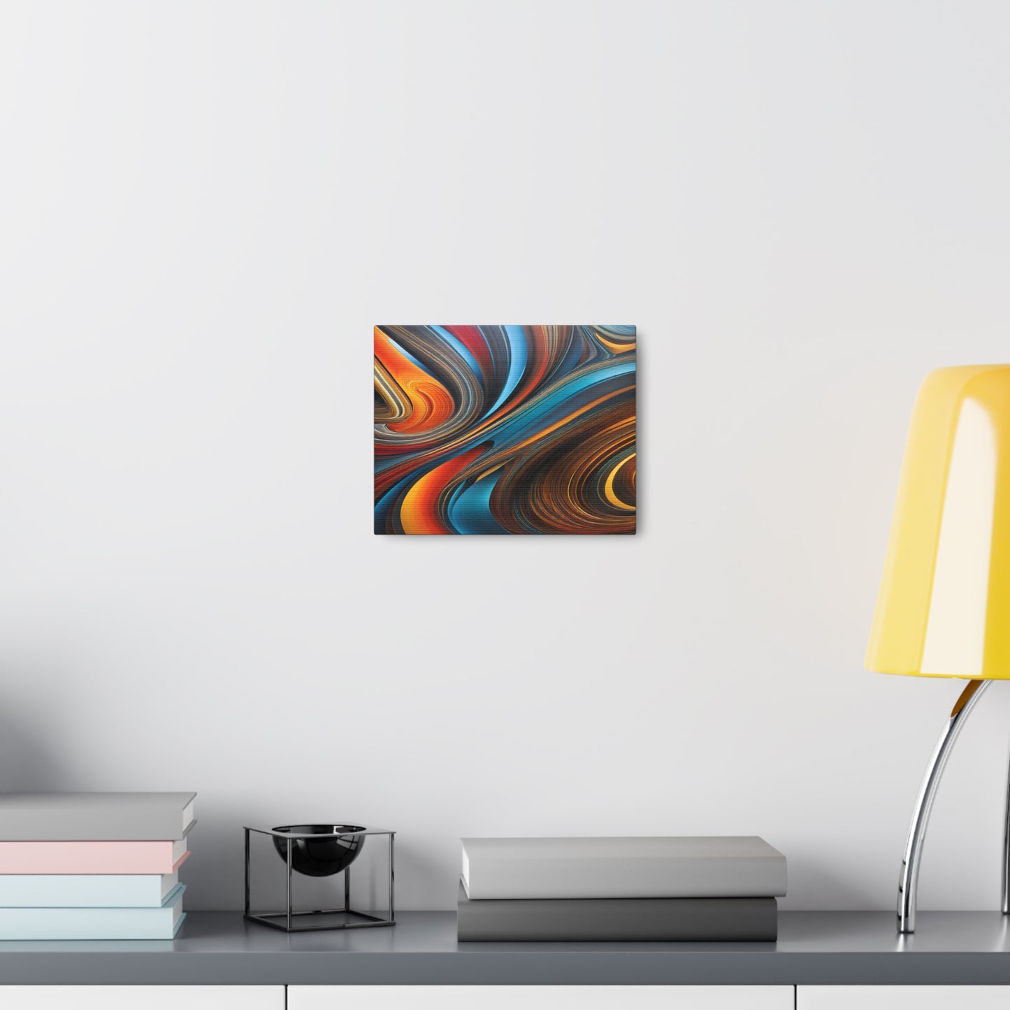 Enigmatic Waves: Abstract Wall Décor