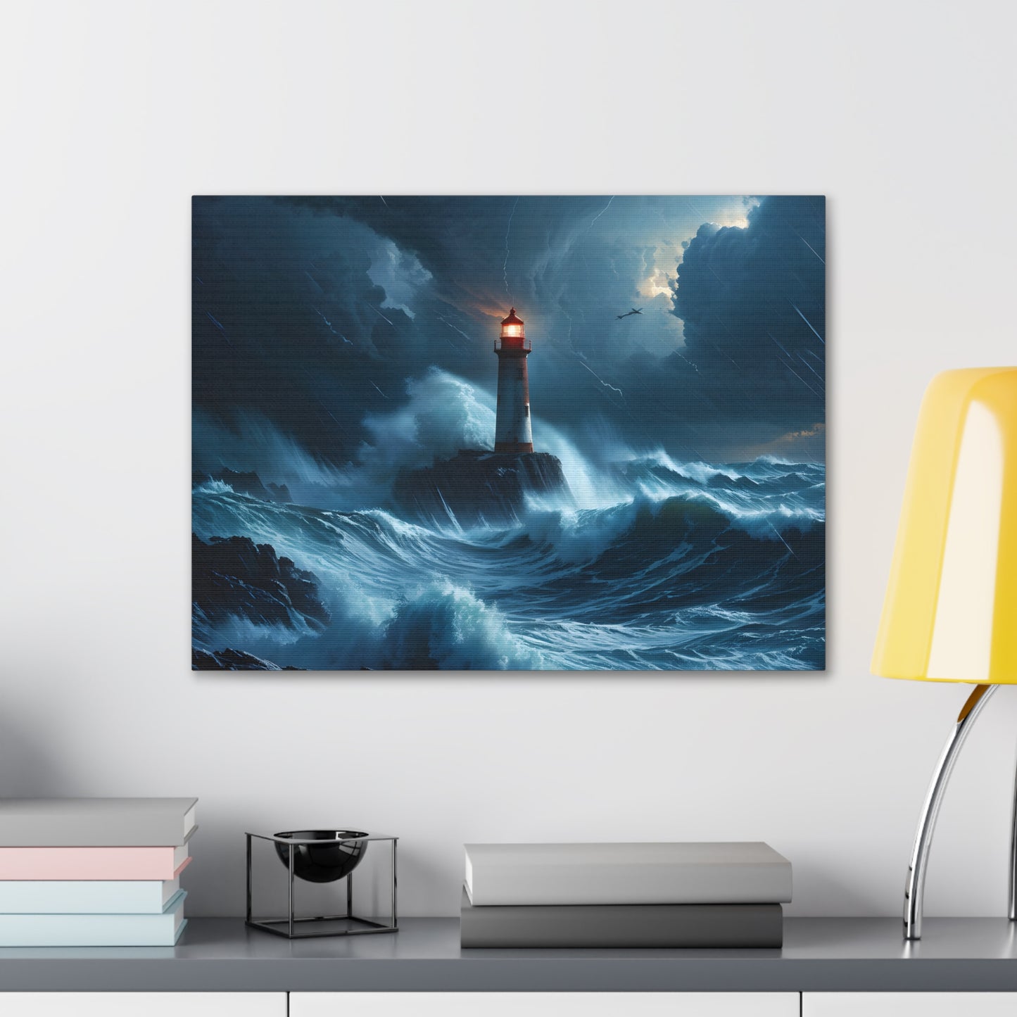 Lighthouse Luminance: Nautical Wall Décor