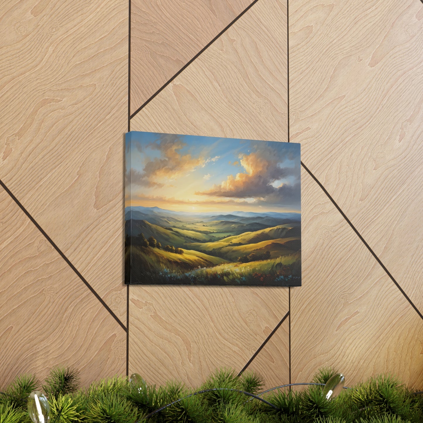 Tranquil Brook: Classic Oil Painting Wall Décor