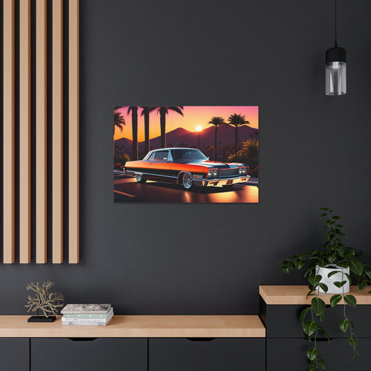 Vintage Glide: Famous Auto Wall Décor