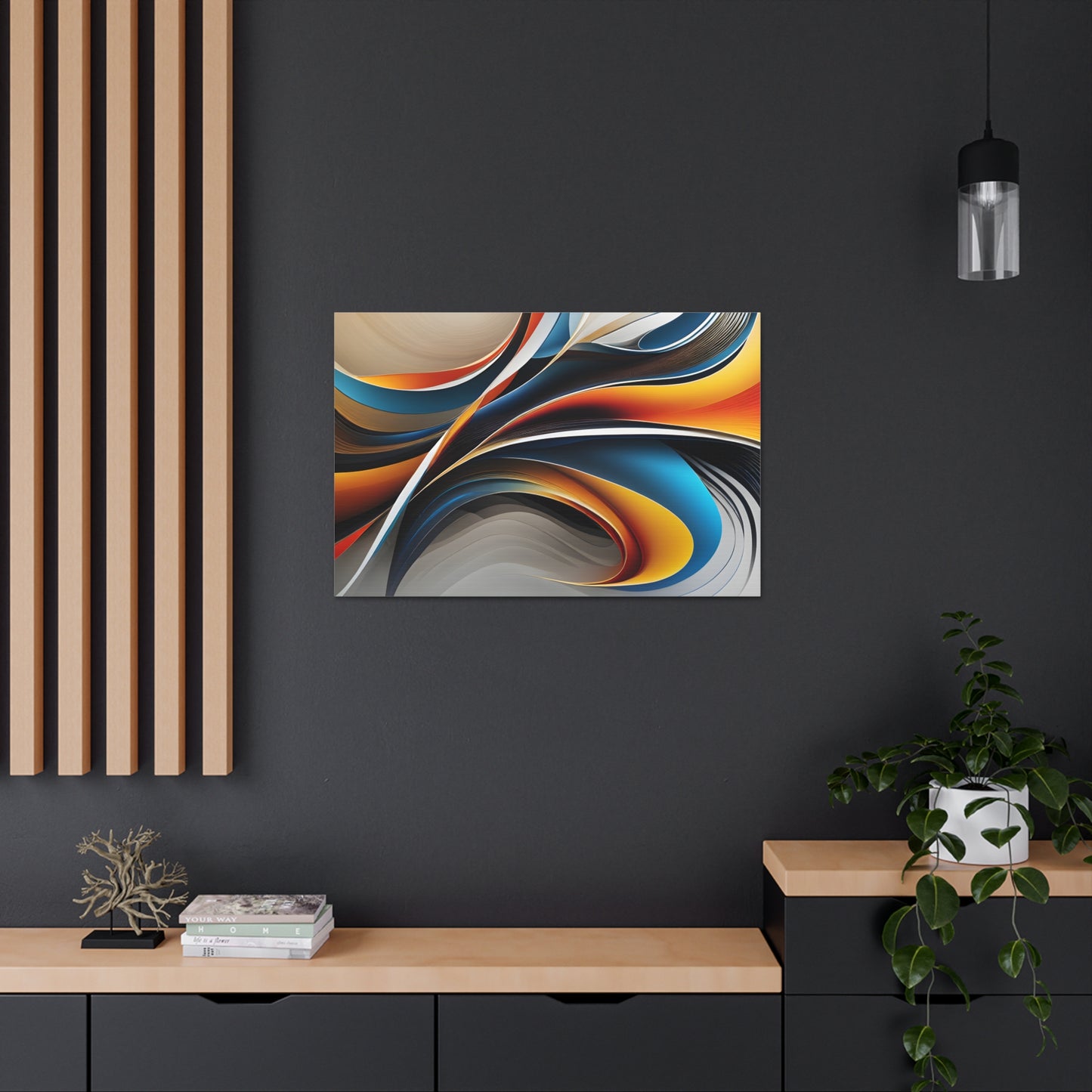 Liquid Jewel: Abstract Wall Décor