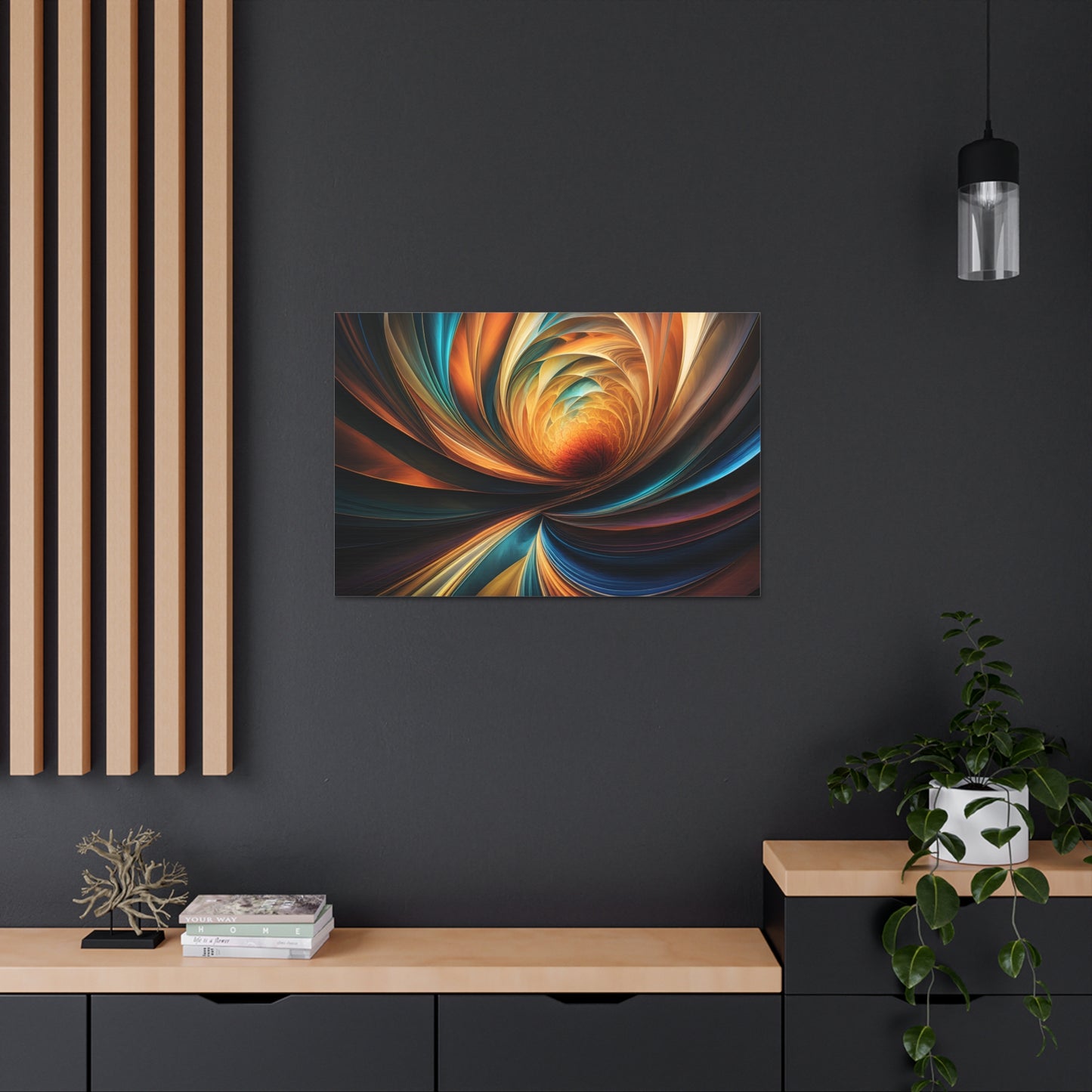 Serene Pathways: Abstract Wall Décor