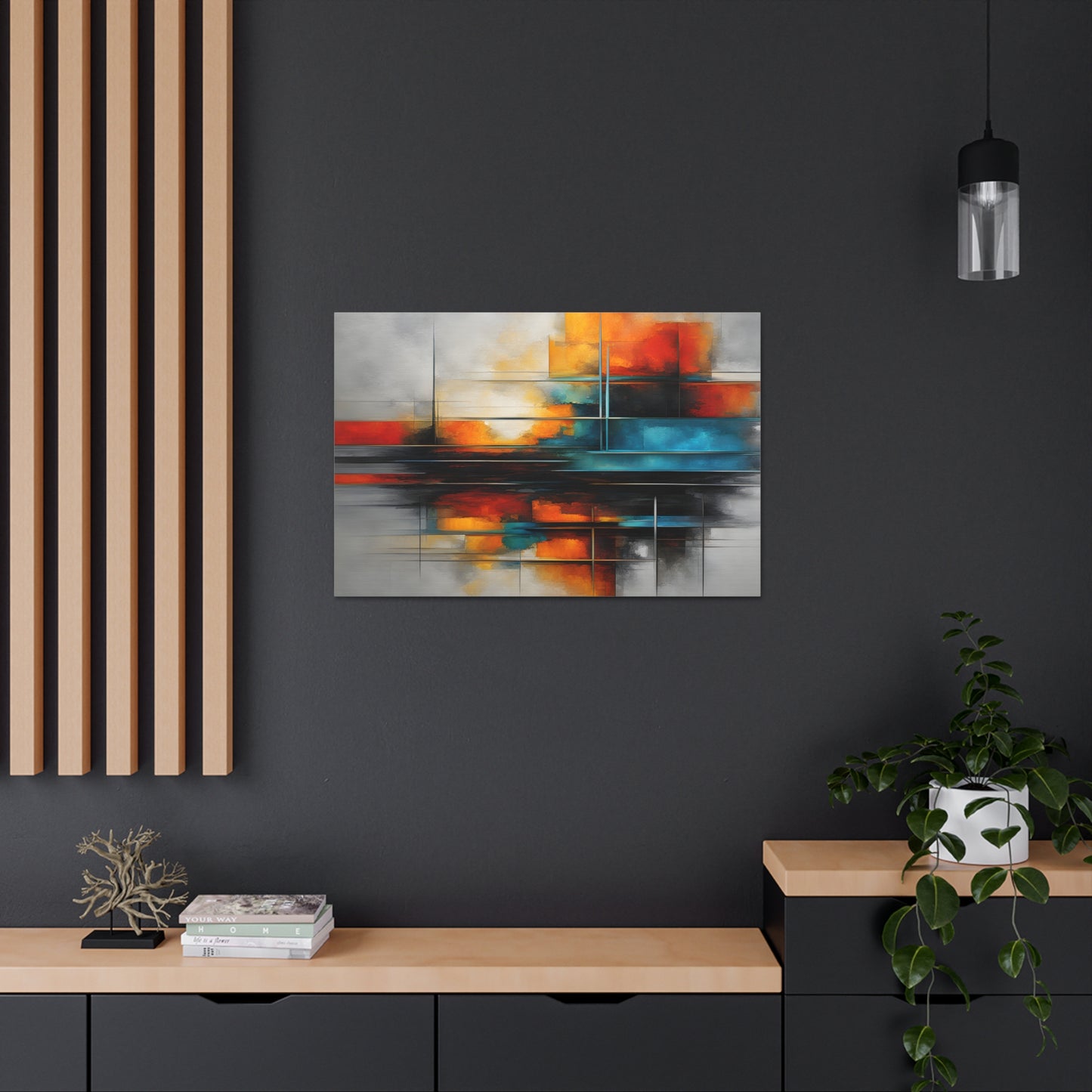 Dreamer's Path: Abstract Wall Décor