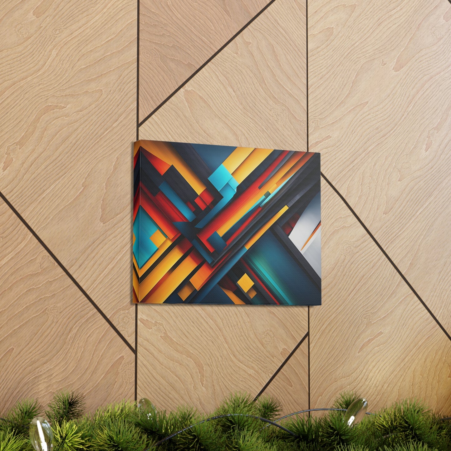 Prismatic Shifts: Abstract Wall Décor