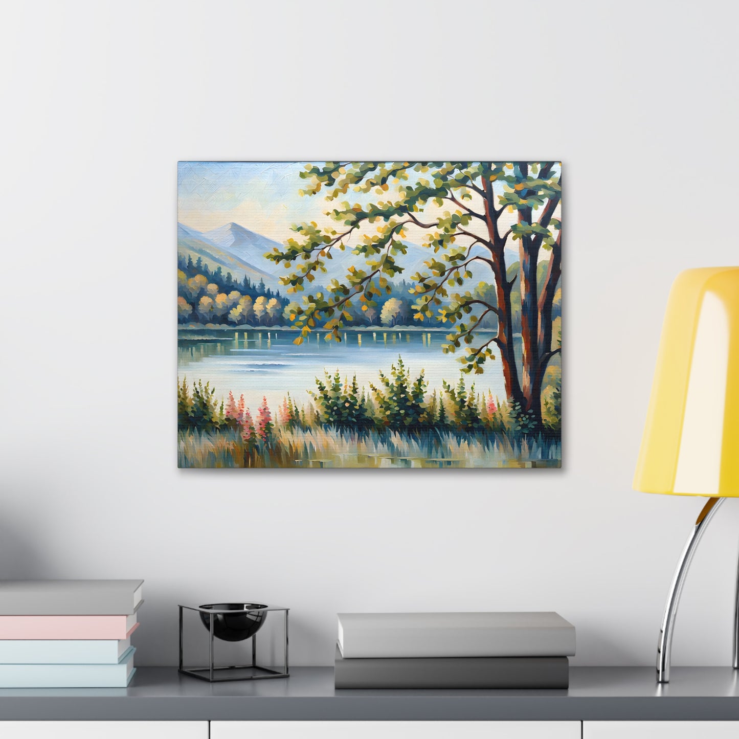 Serene Pastures: Classic Oil Painting Wall Décor