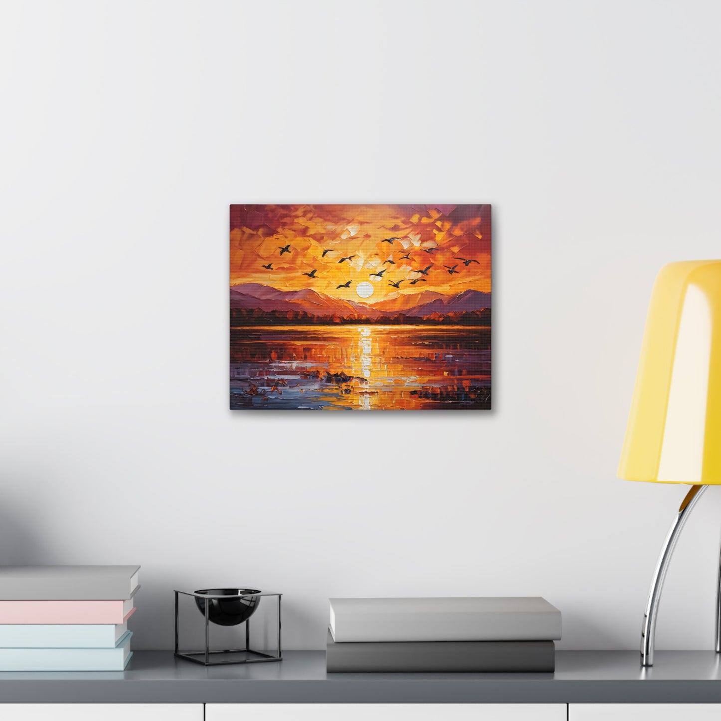 Golden Hour: Classic Oil Painting Wall Décor