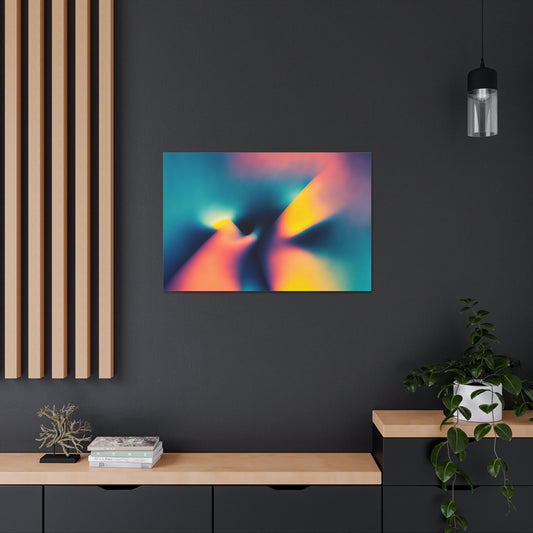 Vivid Whirlpool: Abstract Colors Wall Décor