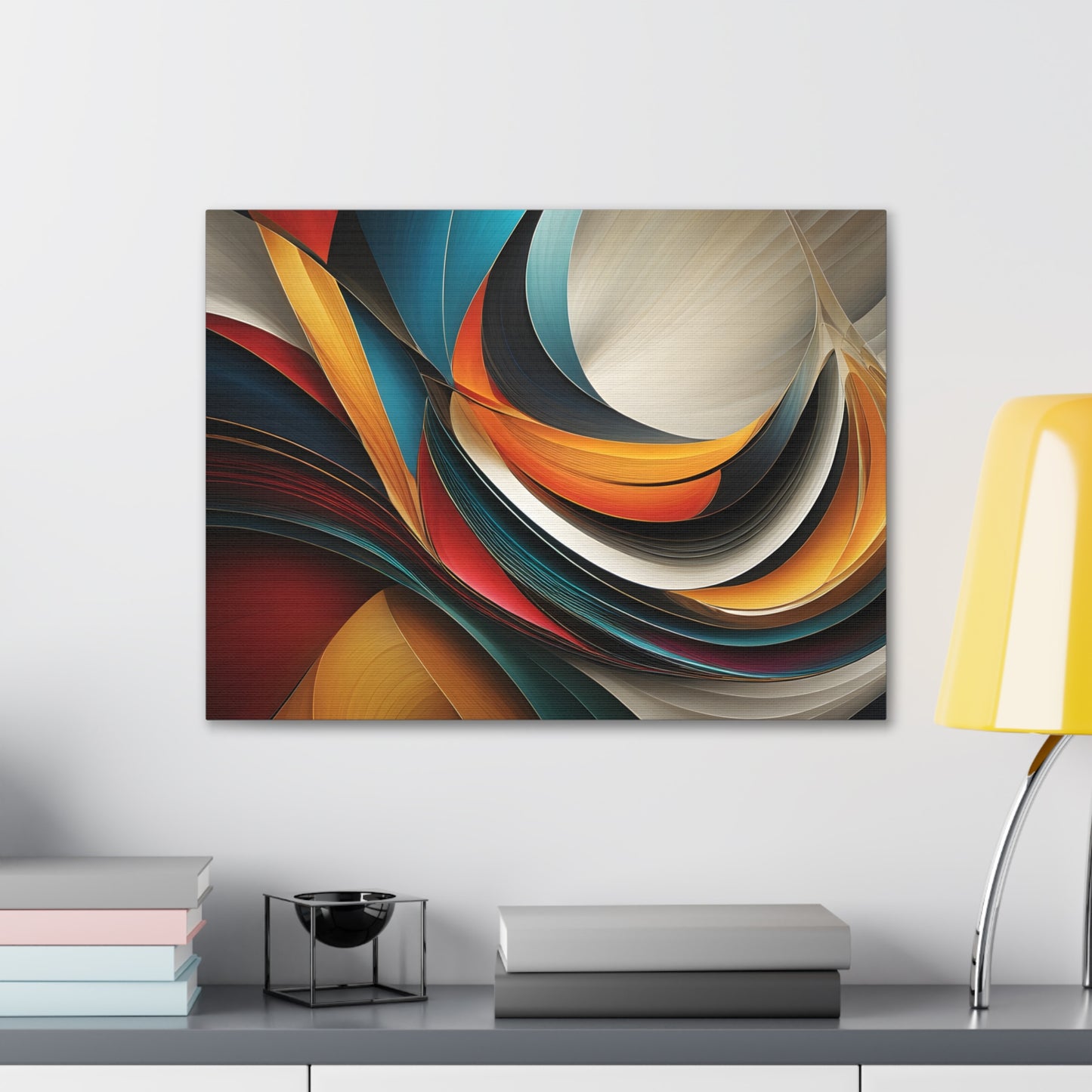 Ethereal Waves: Abstract Wall Décor