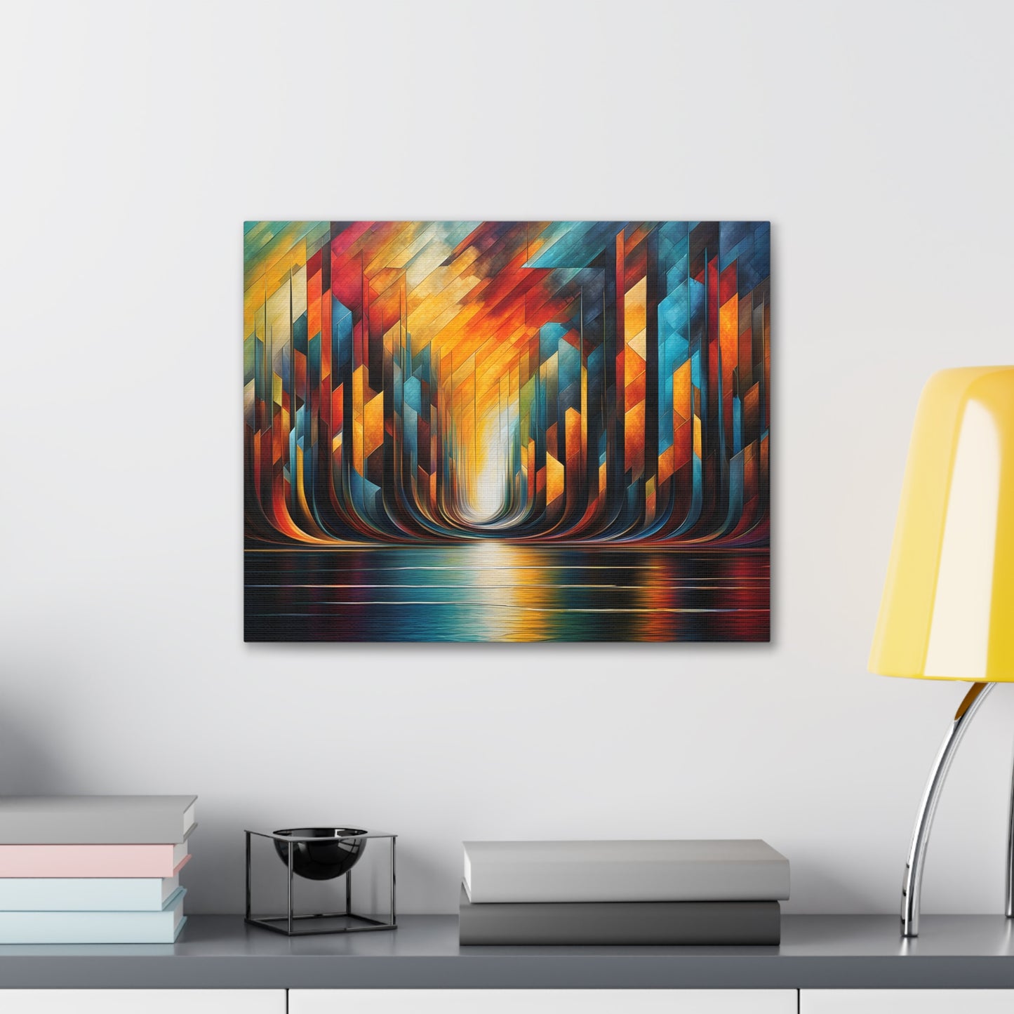 Echo of Light: Abstract Wall Décor