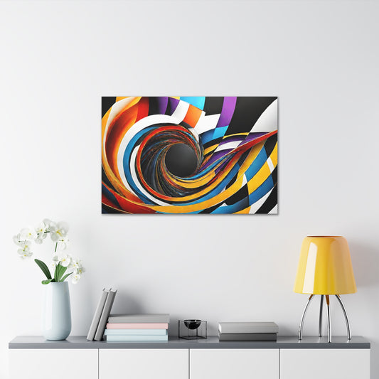 Serene Patterns: Abstract Wall Décor