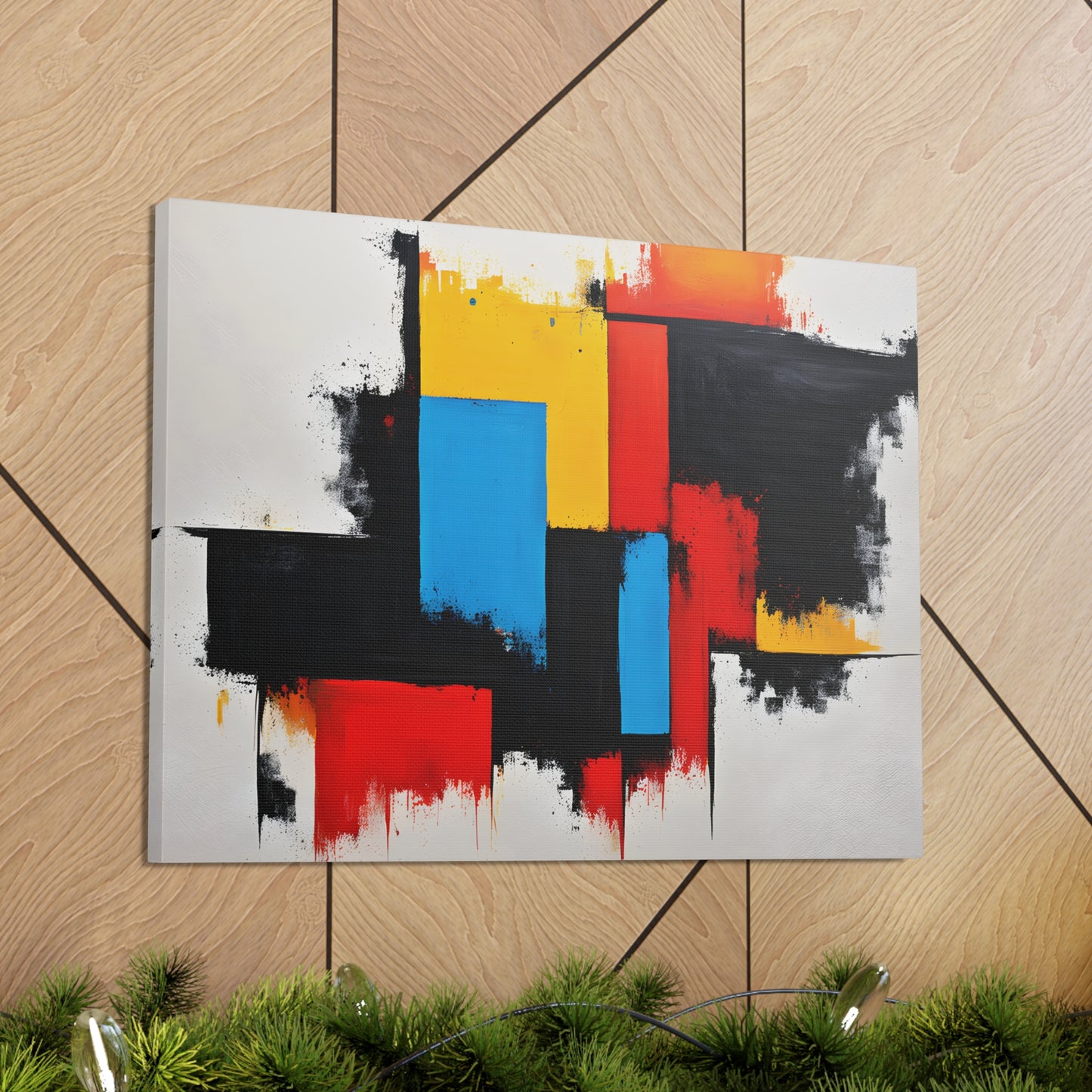 Colorful Collage: Abstract Wall Décor