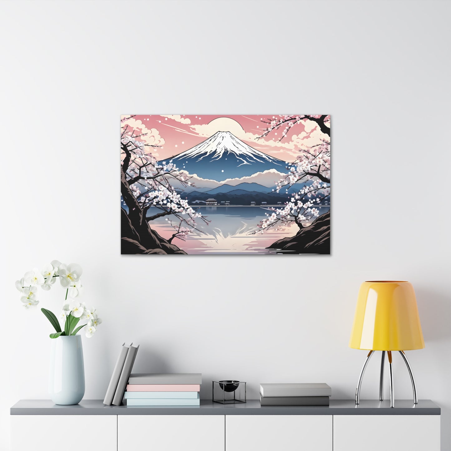 Cherry Blossom Bliss: Ukiyo-e Wall Décor