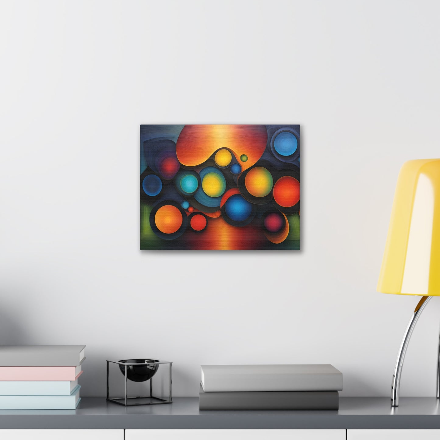 Radiant Whispers: Abstract Wall Décor