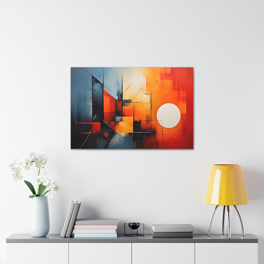 Luminous Lust: Abstract Wall Décor