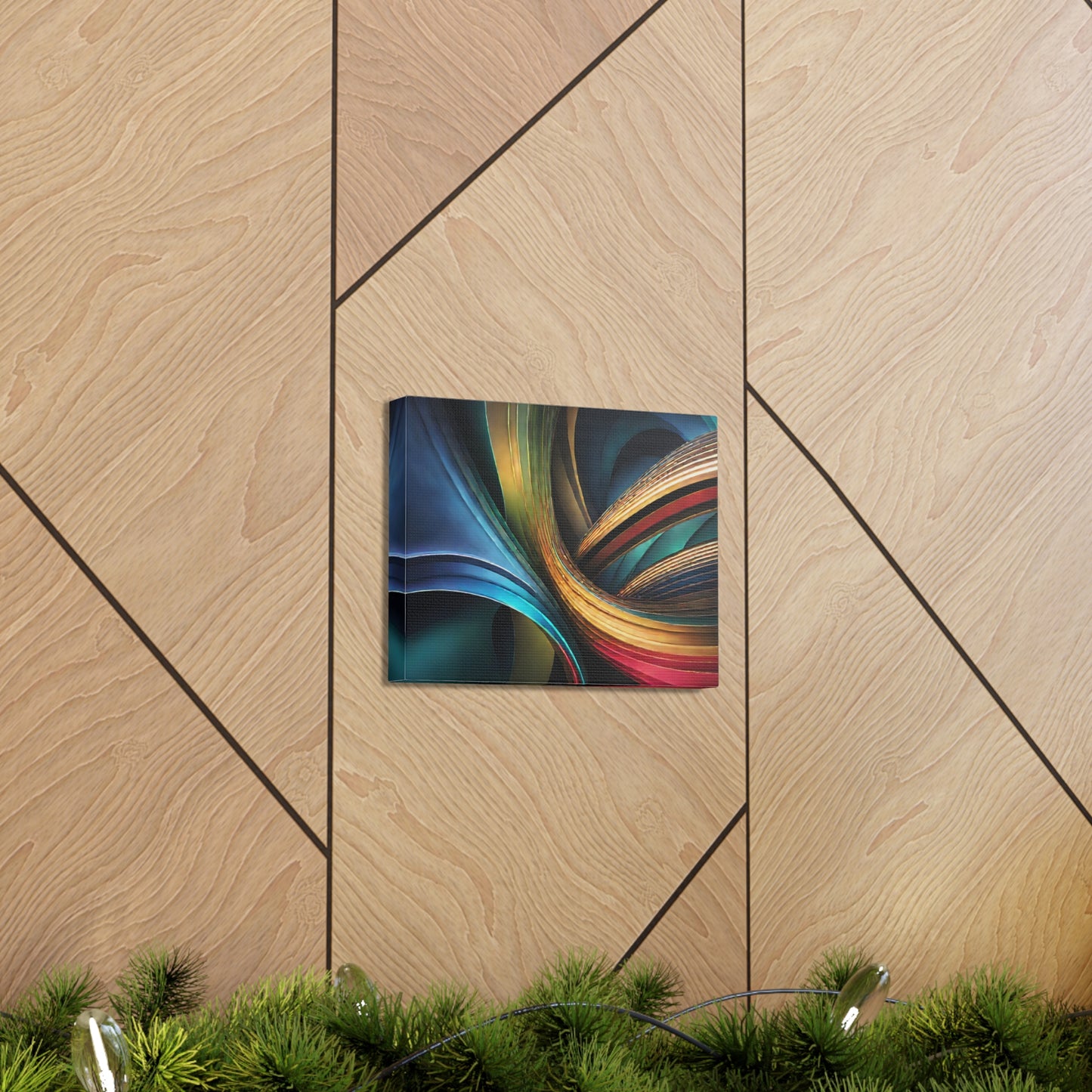 Celestial Maze: Abstract Wall Décor