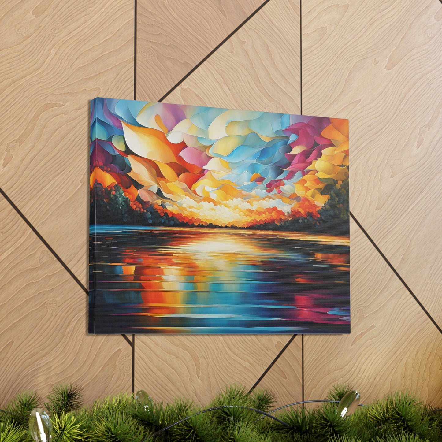 Celestial Tranquility: Abstract Wall Décor