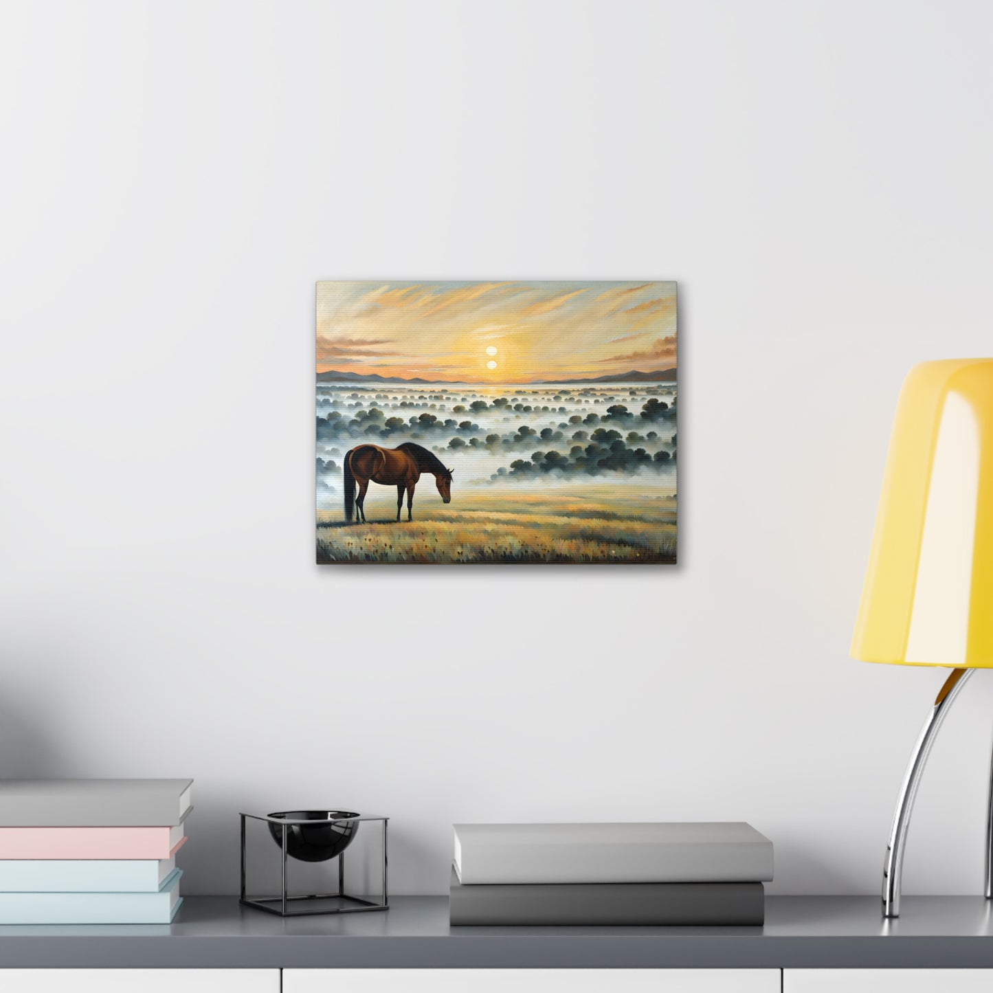 Radiant View: Classic Oil Painting Wall Décor