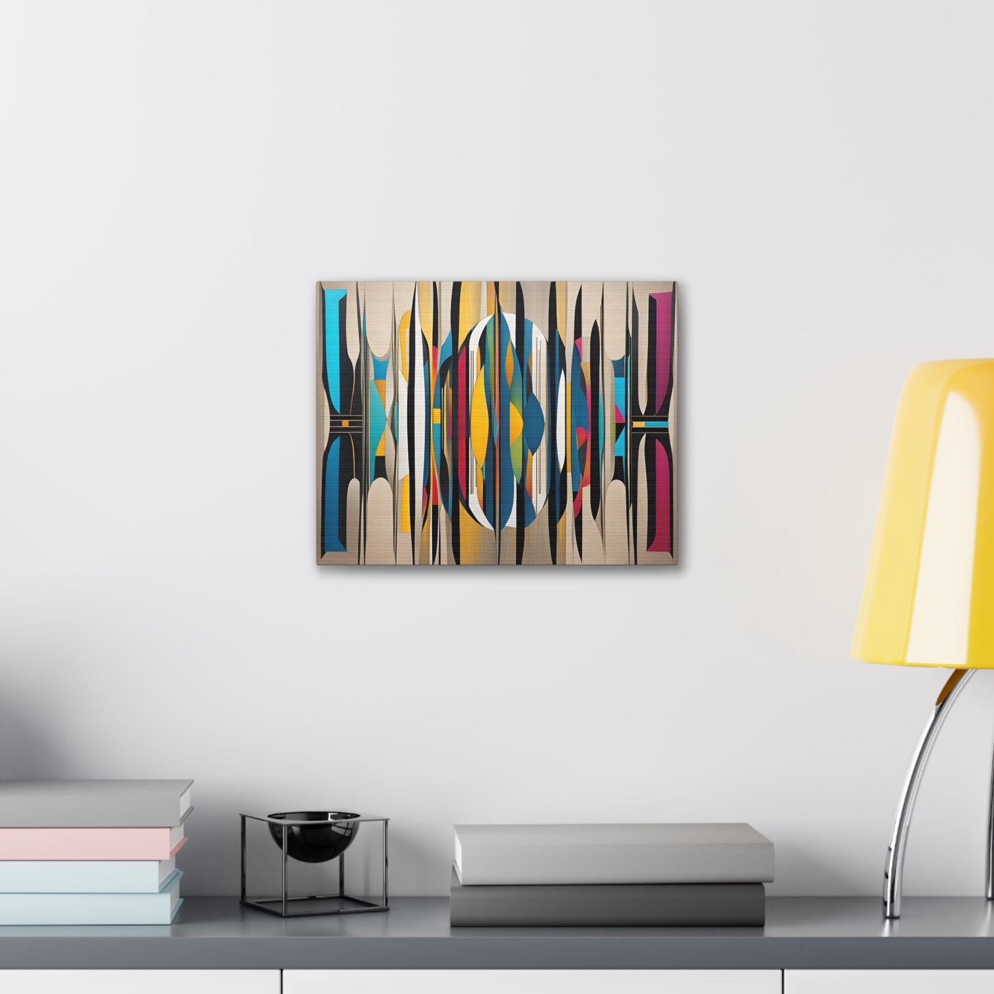 Colors of Language: Abstract Wall Décor