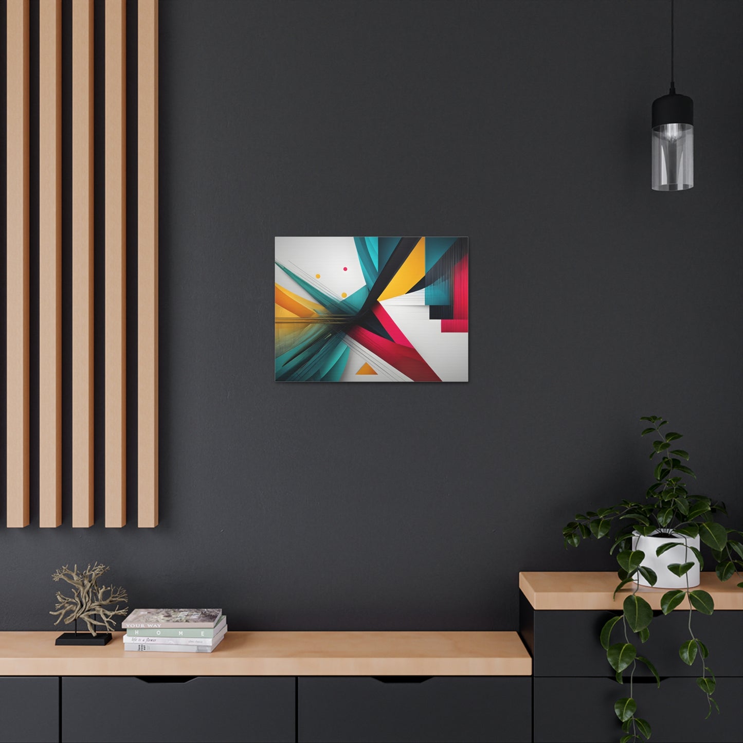 Vivid Resonance: Abstract Wall Décor