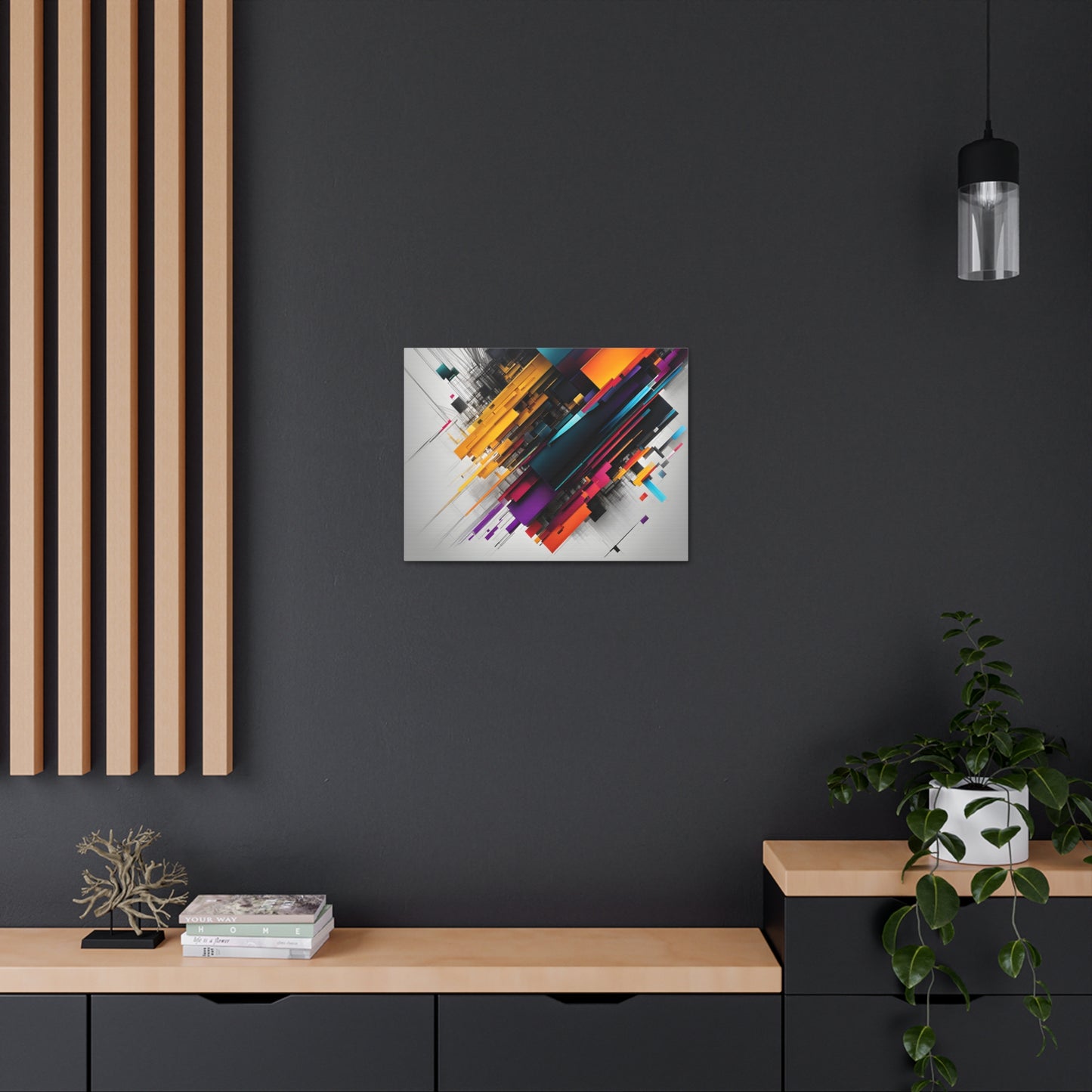 Chromatic Flow: Abstract Wall Décor