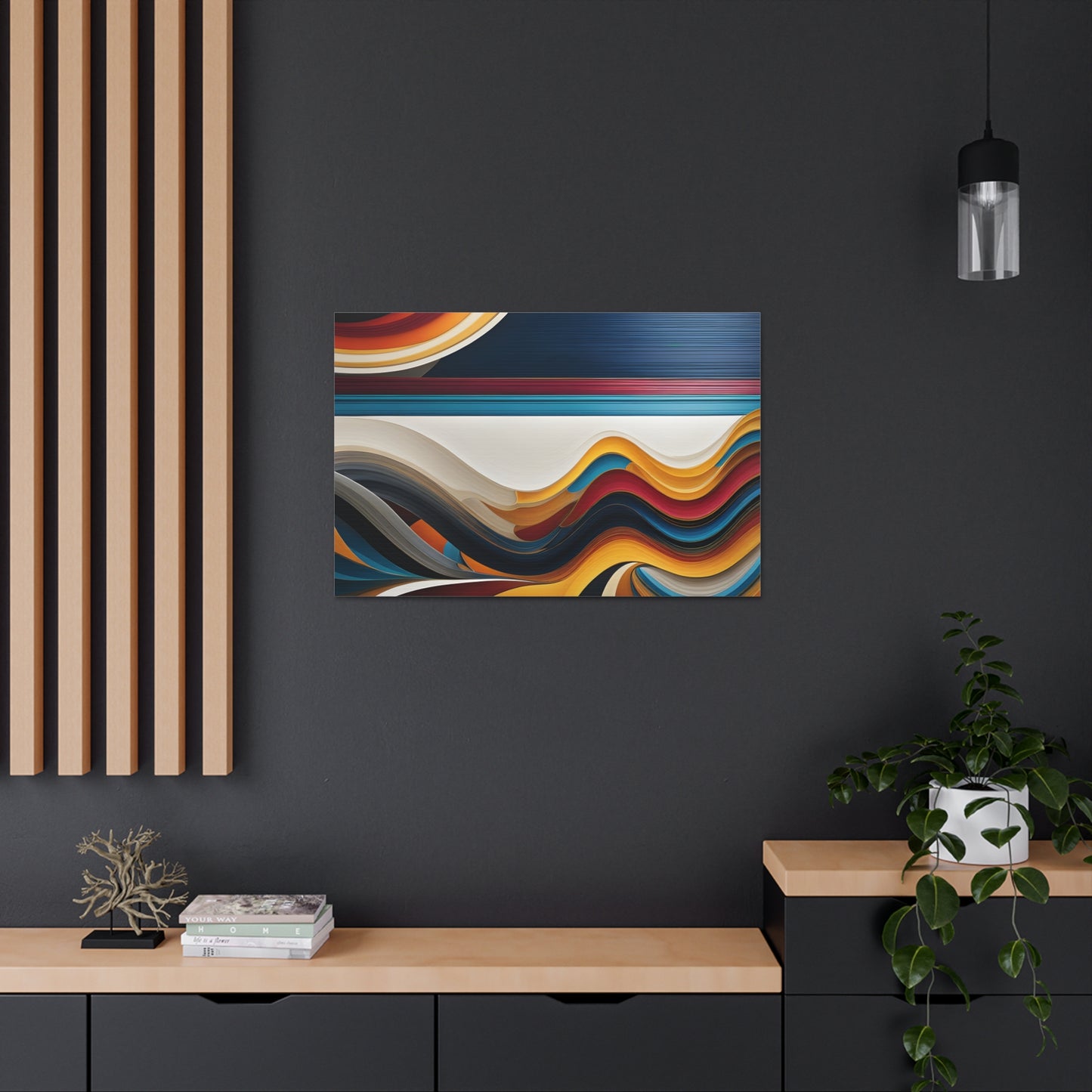 Dreamscape Voyage: Abstract Wall Décor