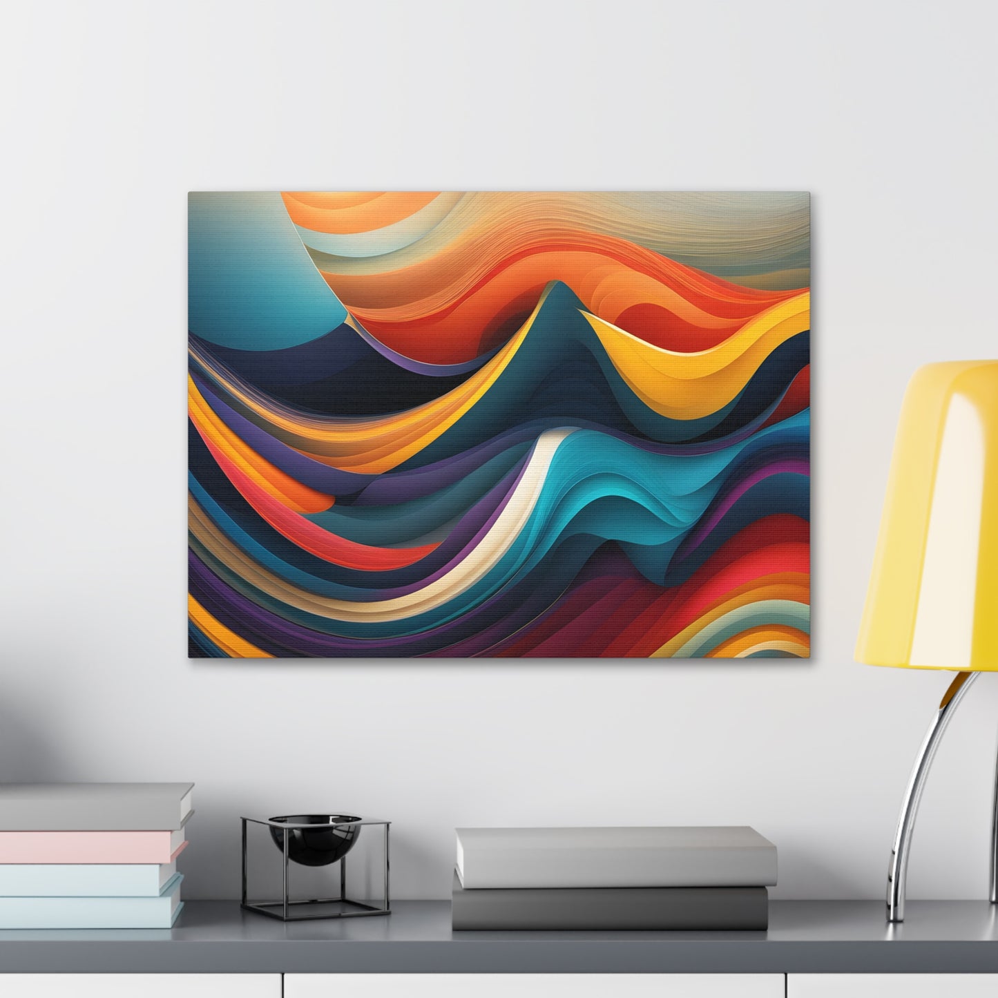 Chromatic Symphony: Abstract Wall Décor