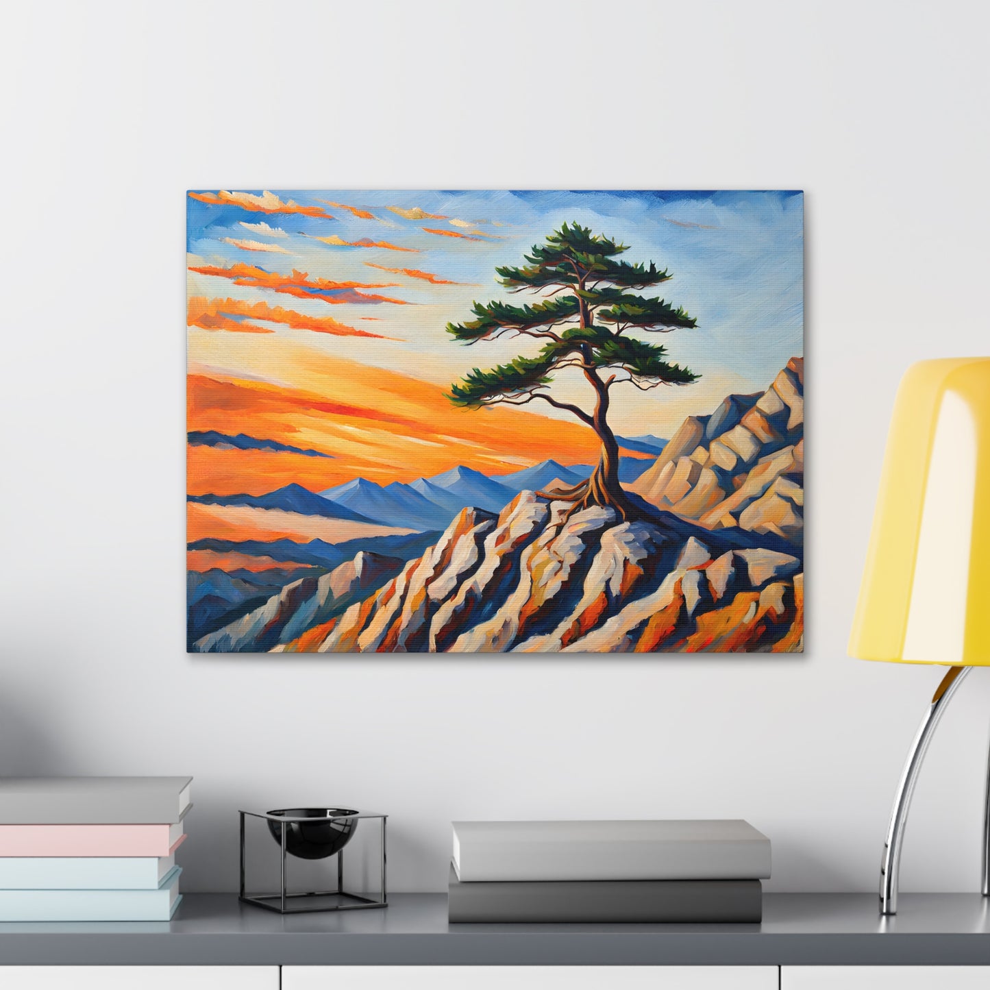 Warm Hues: Classic Oil Painting Wall Décor