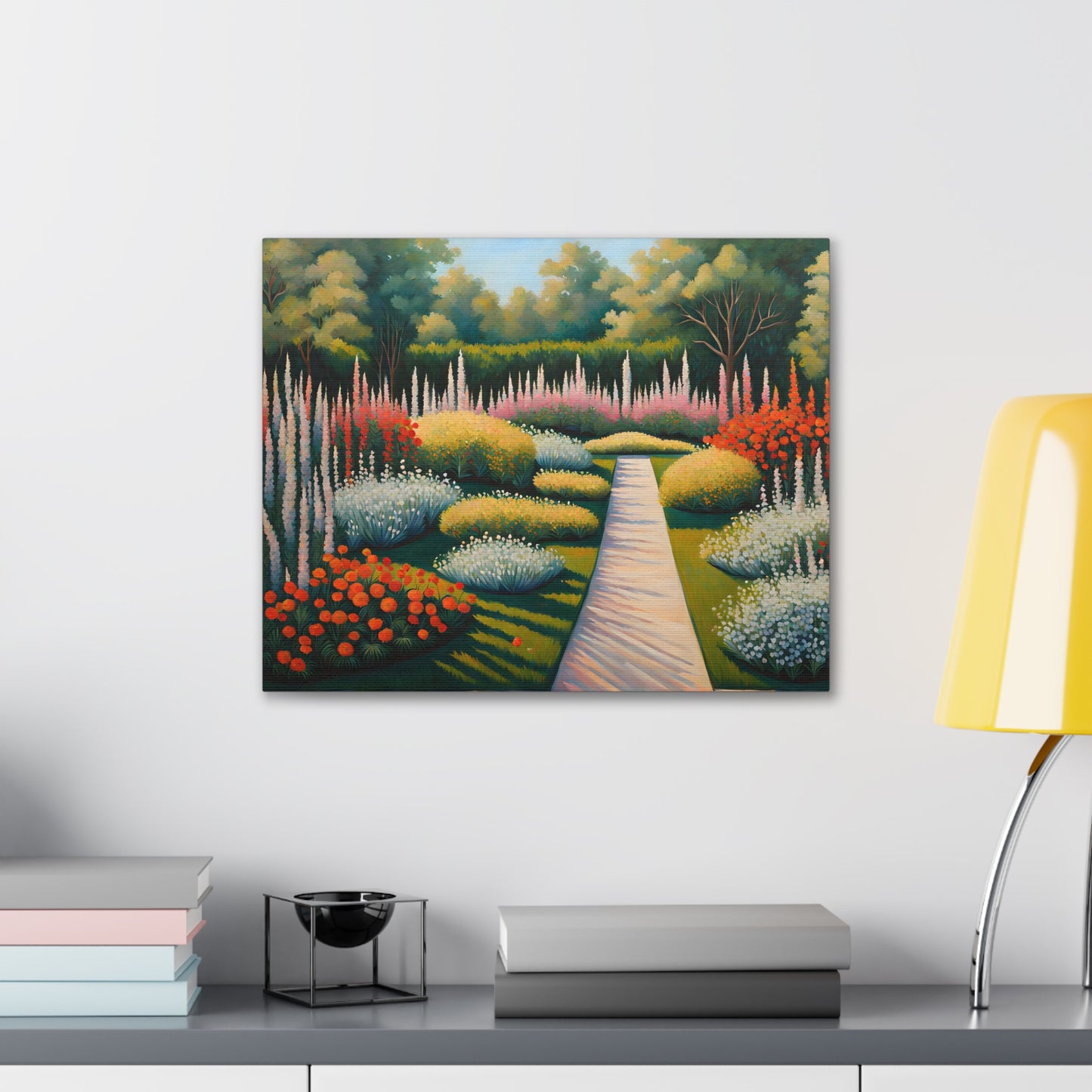 Forest Pathway: Classic Oil Painting Wall Décor