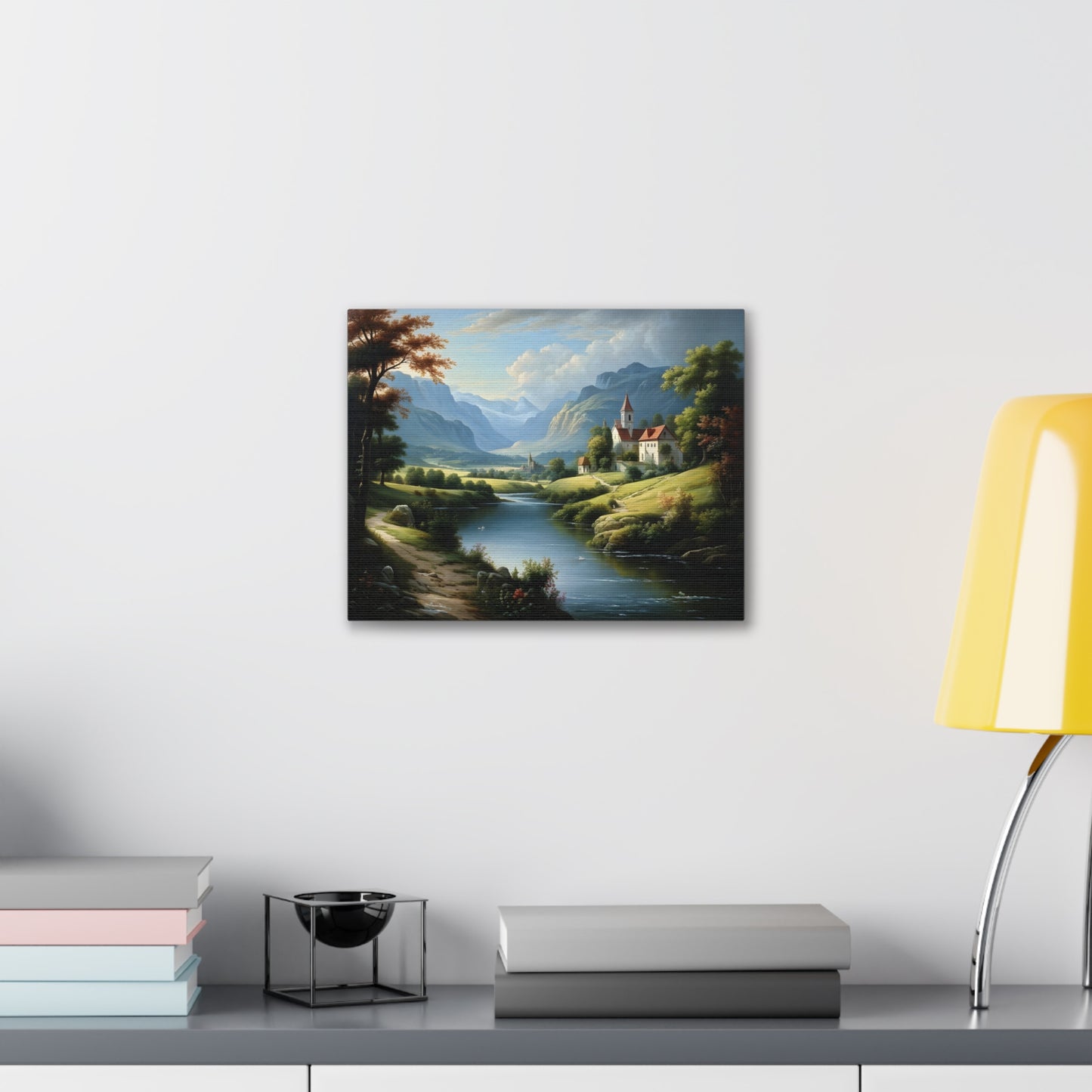 Endless Hills: Classic Oil Painting Wall Décor