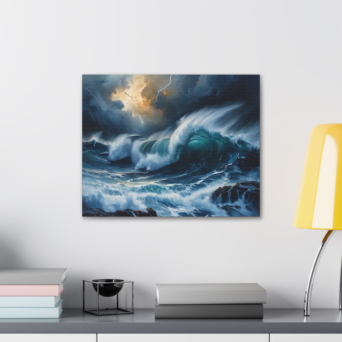 Stormy Silence: Nautical Wall Décor