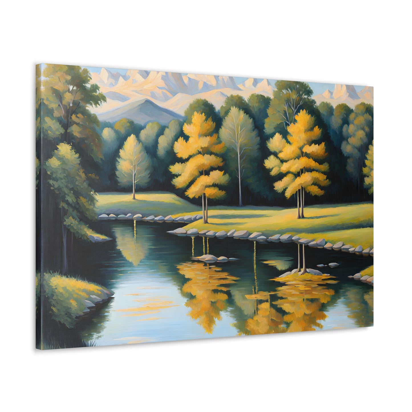 Windblown Meadows: Classic Oil Painting Wall Décor