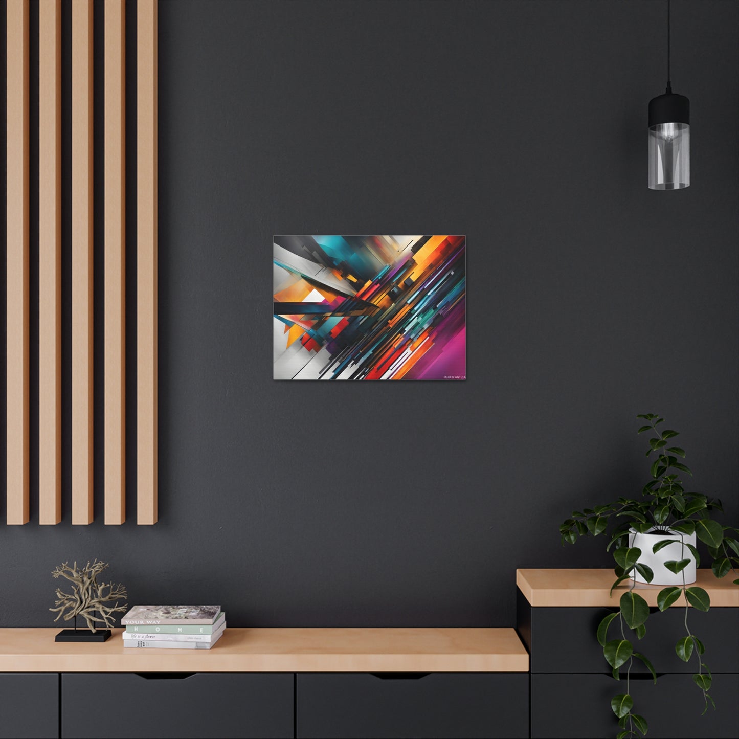 Celestial Glow: Abstract Wall Décor